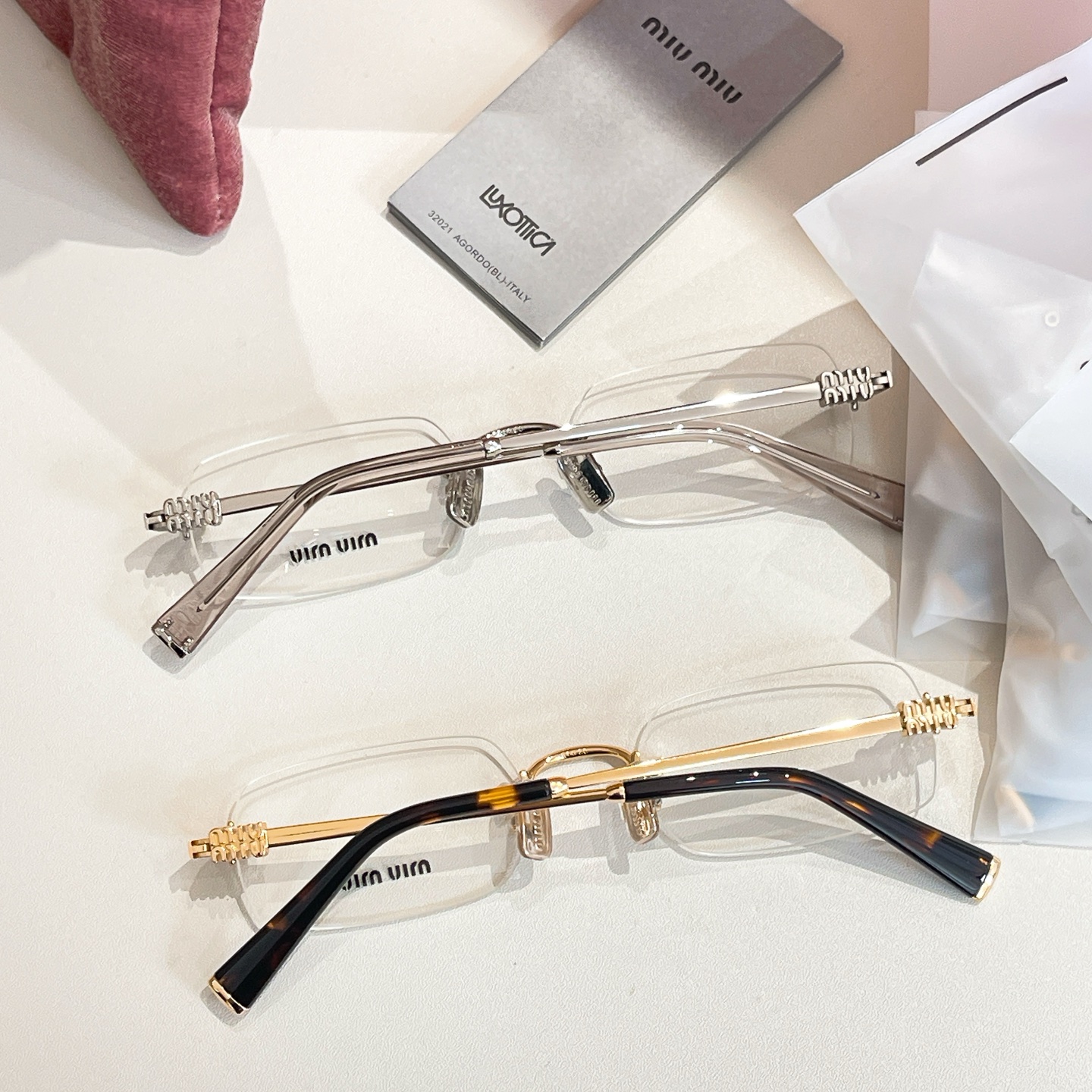 MIU M*🎀🎀🎀MODEL: VMU 50Y🎀🎀🎀SIZE：52口20-140🎀🎀🎀高版本~~