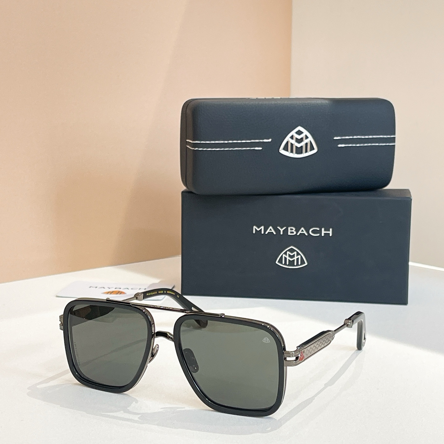 MAYBACH Sunglasses Metal Square Frame
