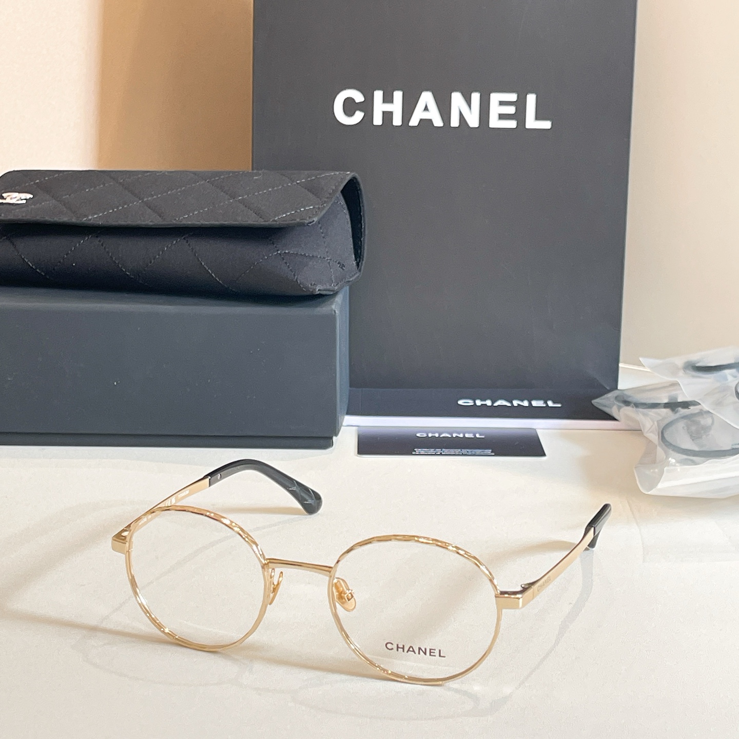 CHANE*🌸🌸🌸MODEL：2225🌸🌸🌸SIZE：51口20-140🌸🌸🌸高版本～～钛～～