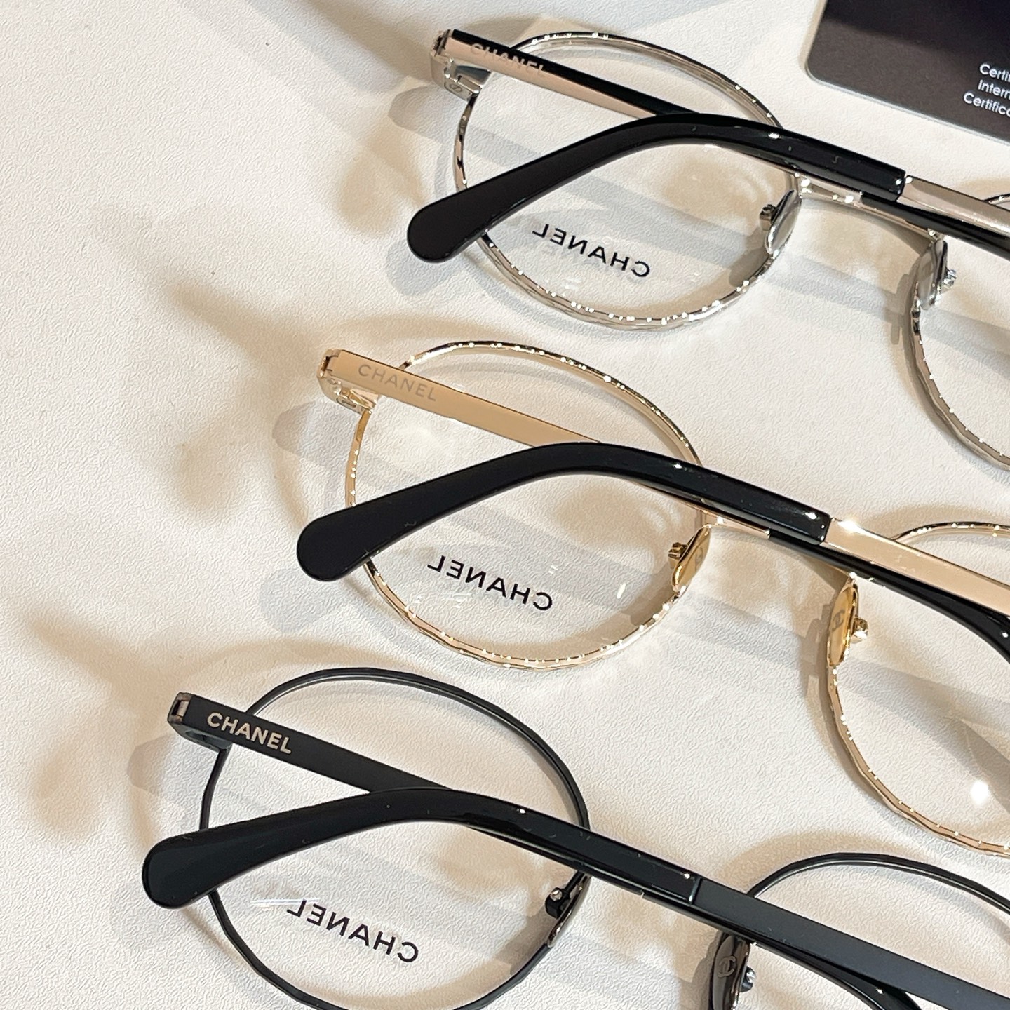 CHANE*🌸🌸🌸MODEL：2225🌸🌸🌸SIZE：51口20-140🌸🌸🌸高版本～～钛～～