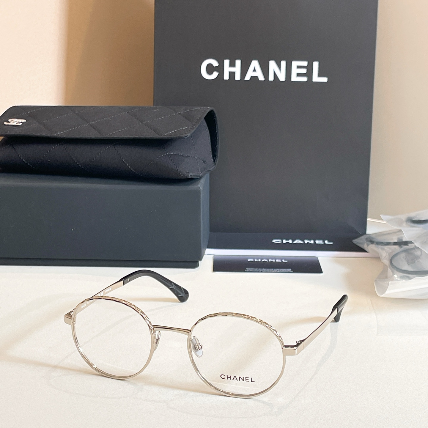 CHANE*🌸🌸🌸MODEL：2225🌸🌸🌸SIZE：51口20-140🌸🌸🌸高版本～～钛～～