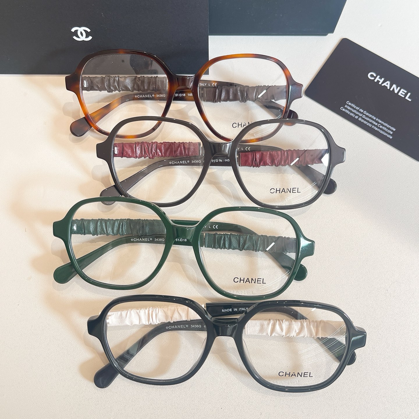 CHANE*🌸🌸🌸MODEL：3436Q🌸🌸🌸SIZE：51口18-145🌸🌸🌸