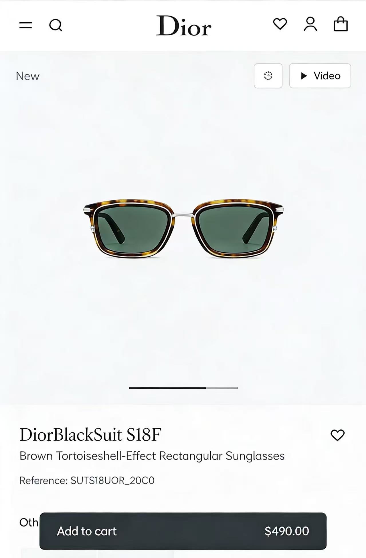 DIO*🌟🌟🌟MODEL：DiorBlackSuit S18F🌟🌟🌟SIZE：55口20-150🌟🌟