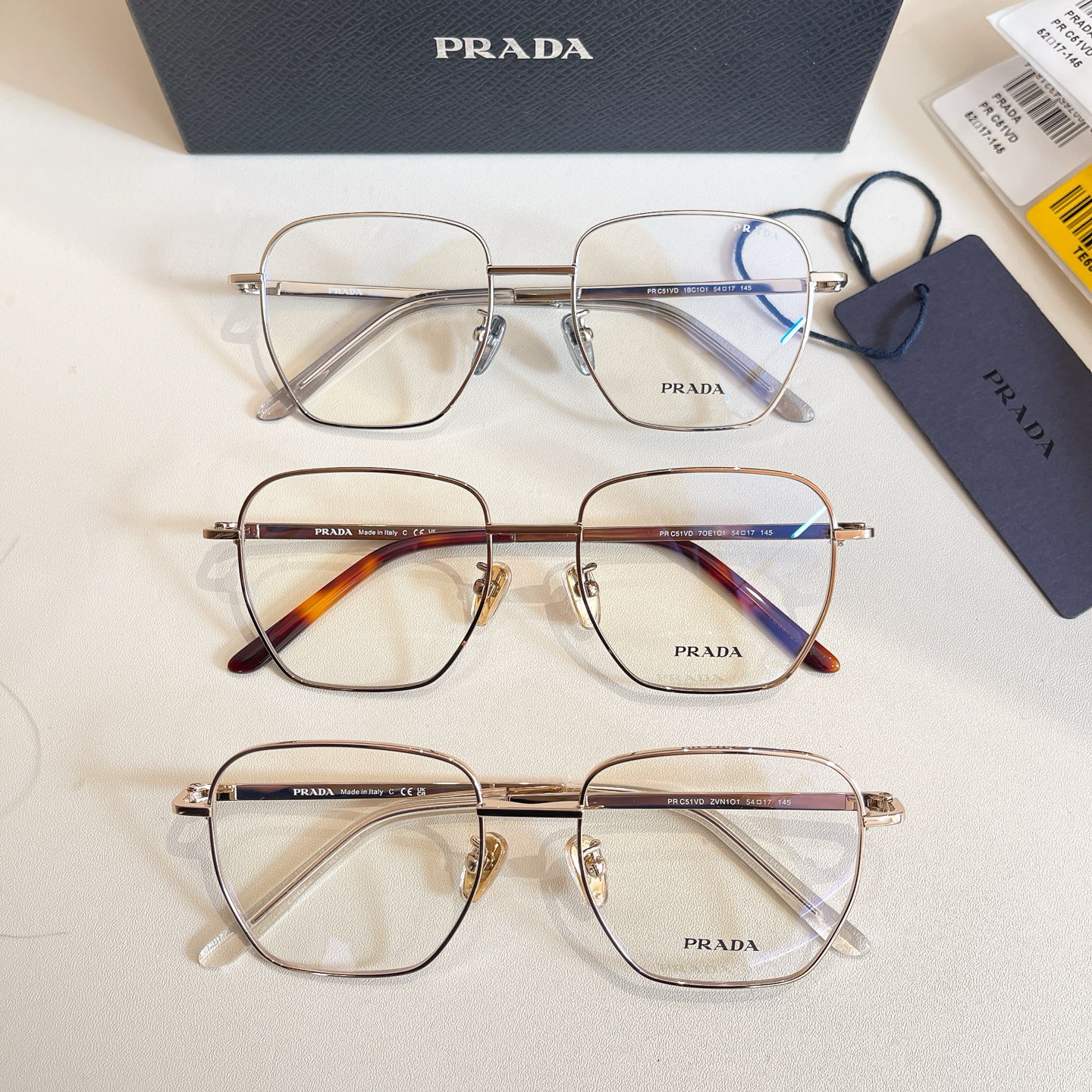 PRAD*⭐️⭐️⭐️MODEL: PR C51VD⭐️⭐️⭐️SIZE：54口17-145⭐️⭐️⭐️