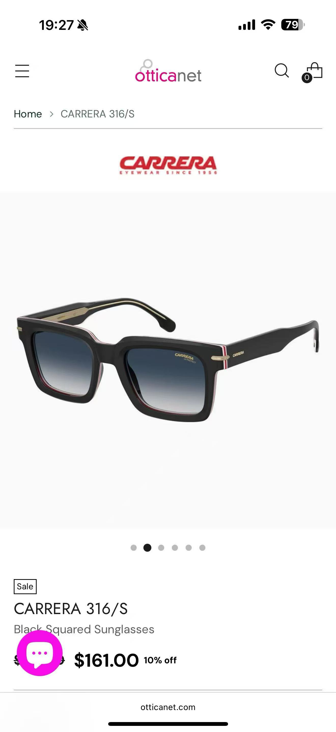 CARRER*MODEL：CARR ERA 316/SSize：53口21 145