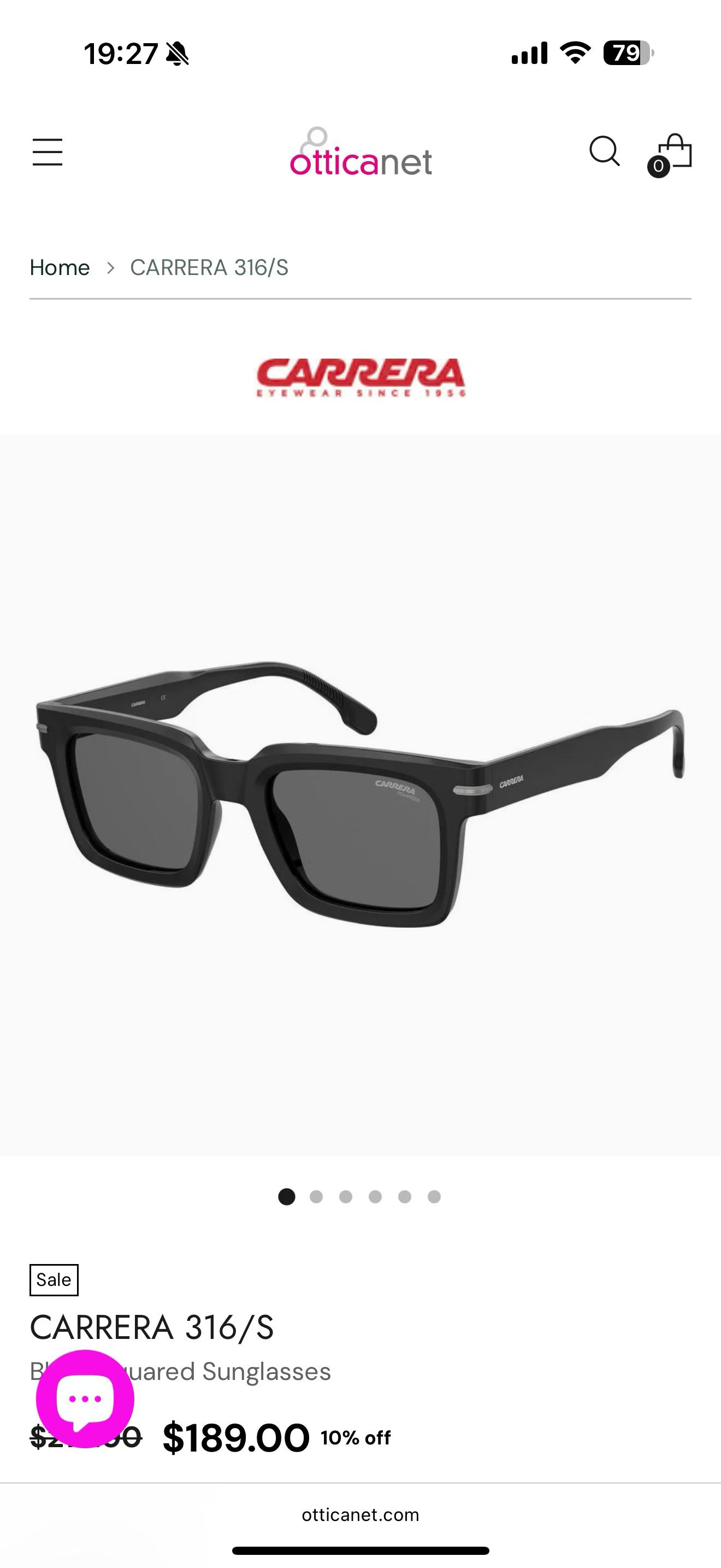 CARRER*MODEL：CARR ERA 316/SSize：53口21 145