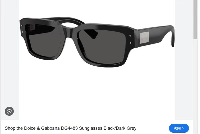 DOLCE & GABBAN*🌟🌟🌟MODEL：DG4483🌟🌟🌟SIZE：53口20-145🌟🌟🌟