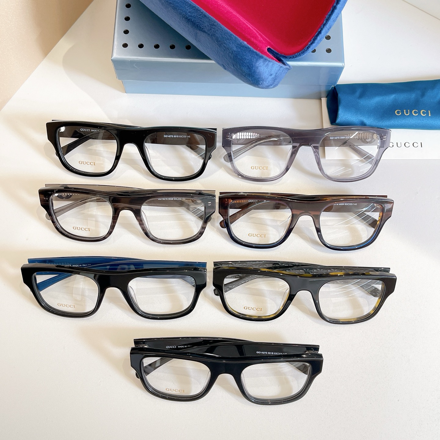 GUCC*🐝🐝🐝MODEL：GG1427S🐝🐝🐝SIZE：53口23-145🐝🐝🐝