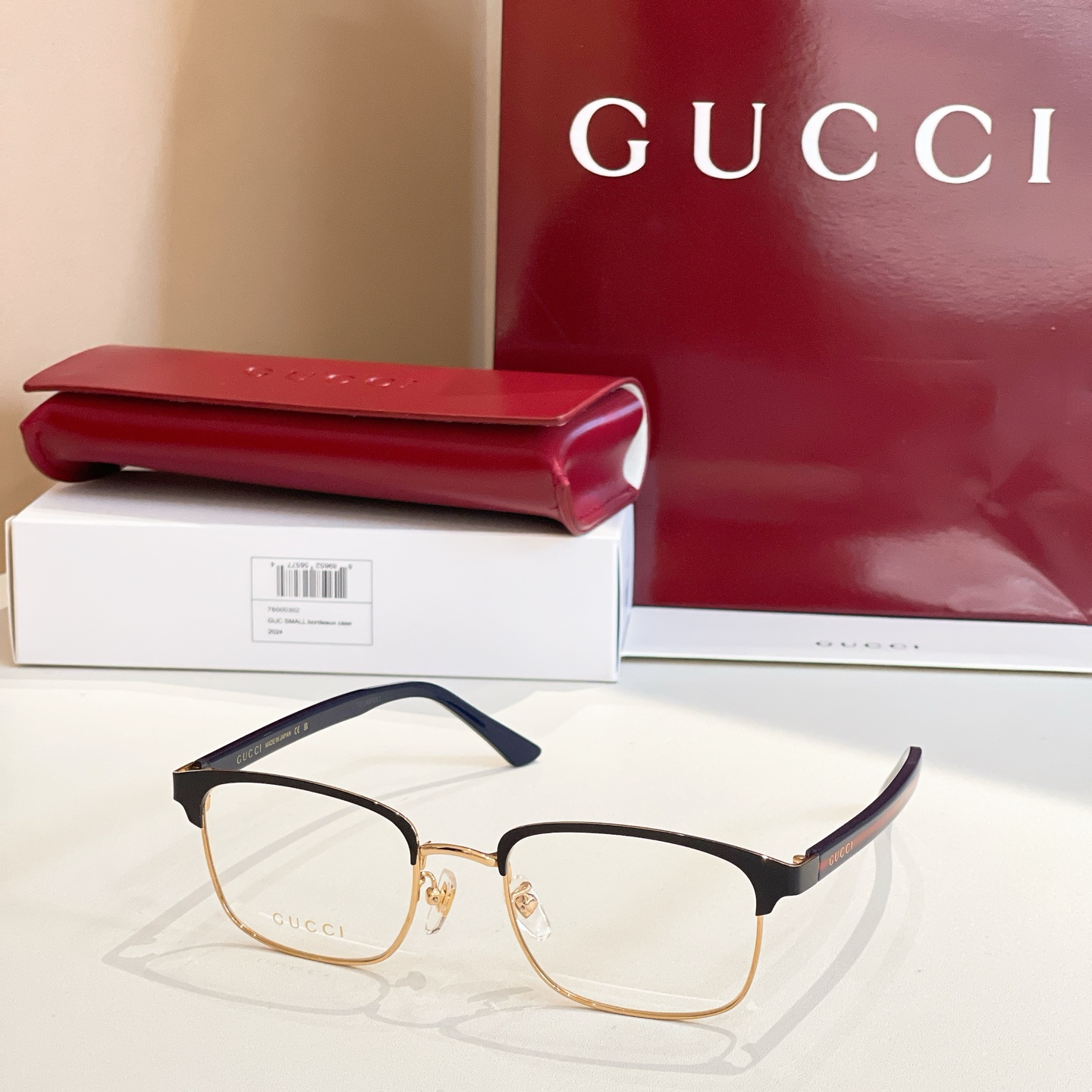 GUCC*🐝🐝🐝MODEL：GG09340A🐝🐝🐝SIZE：54口18-145🐝🐝🐝