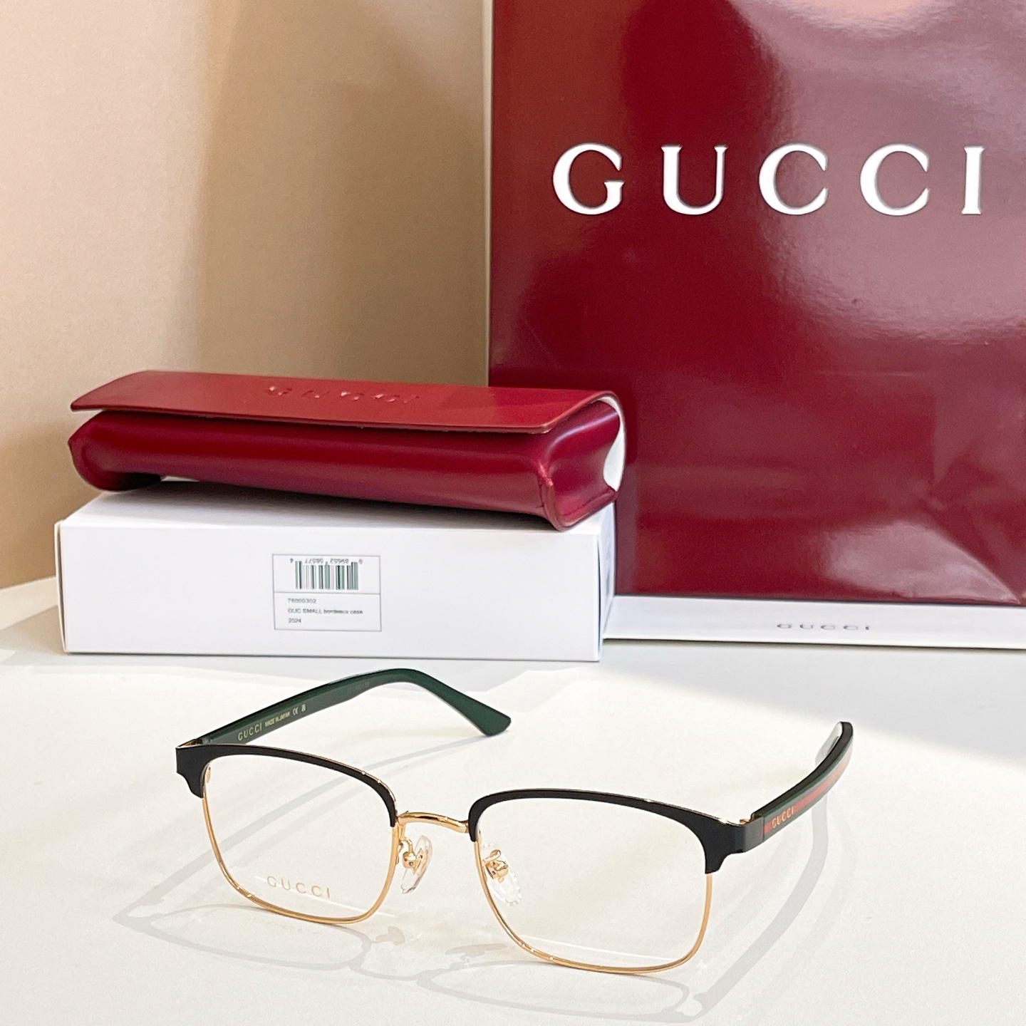 GUCC*🐝🐝🐝MODEL：GG09340A🐝🐝🐝SIZE：54口18-145🐝🐝🐝