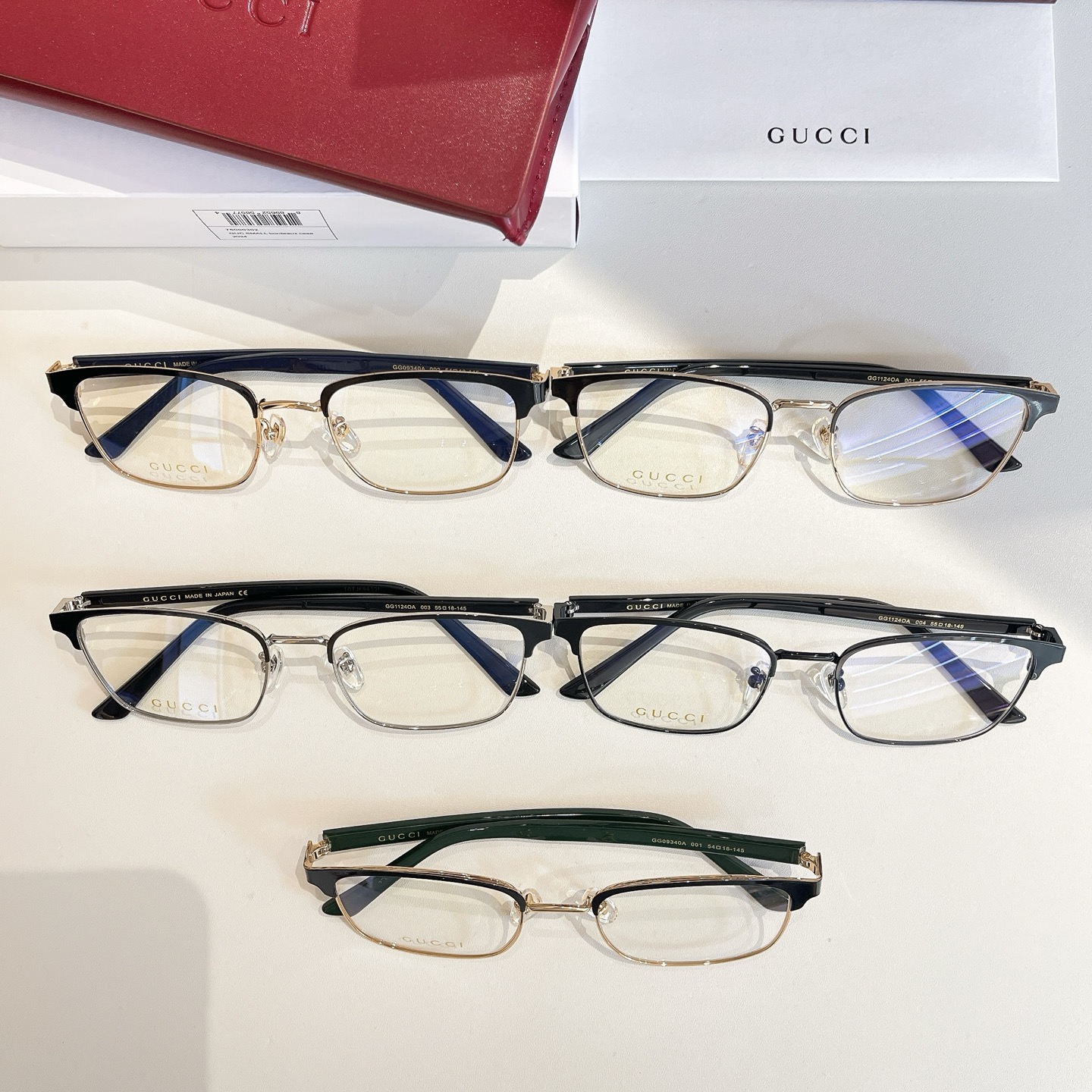 GUCC*🐝🐝🐝MODEL：GG09340A🐝🐝🐝SIZE：54口18-145🐝🐝🐝