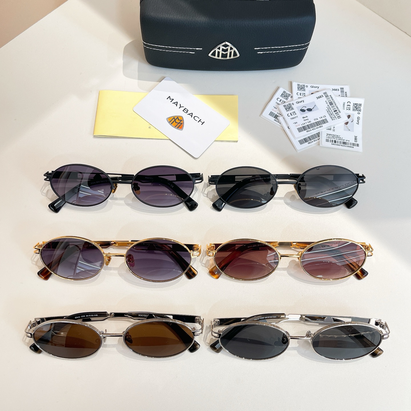 MAYBACH迈巴赫⚜️⚜️⚜️MODEL：Glory⚜️⚜️⚜️SIZE：54口19-145⚜️⚜️