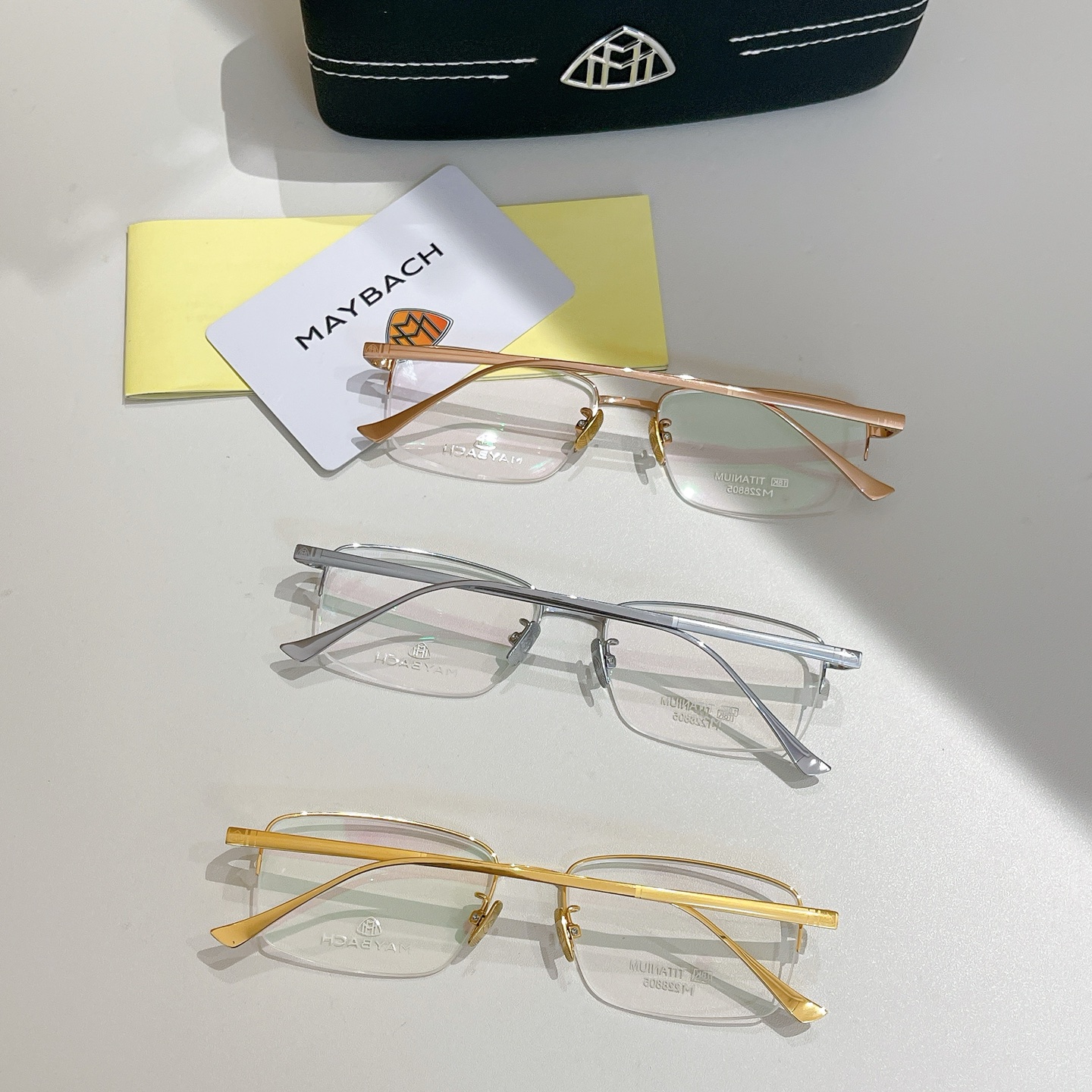 MAYBACH迈巴赫⚜️⚜️⚜️MODEL：M⚜️⚜️⚜️SIZE：53口17-142⚜️⚜️钛～～