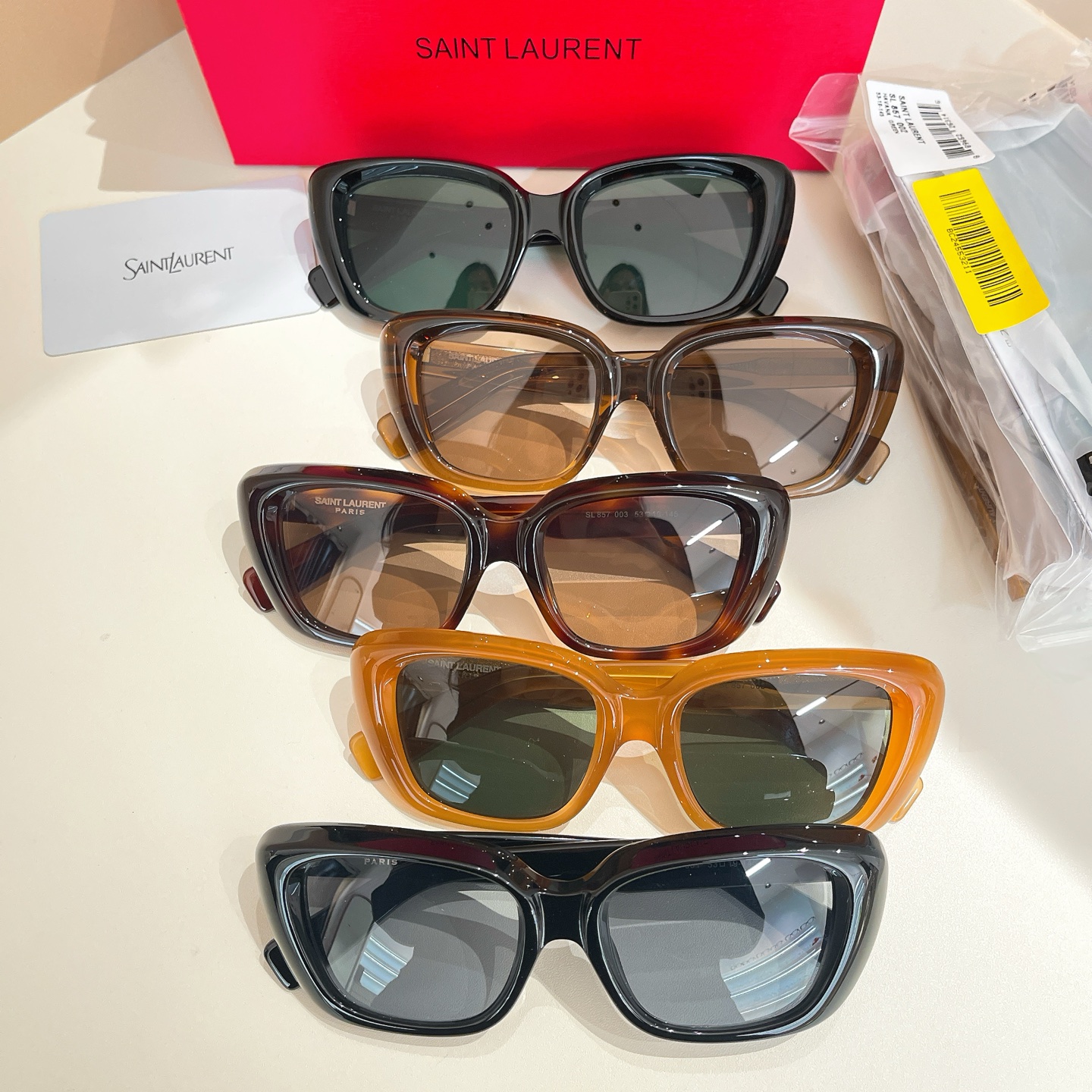 SAINT LAUREN*💫💫💫MODEL：YSL 857💫💫💫SIZE：53口19-145💫💫💫高版本