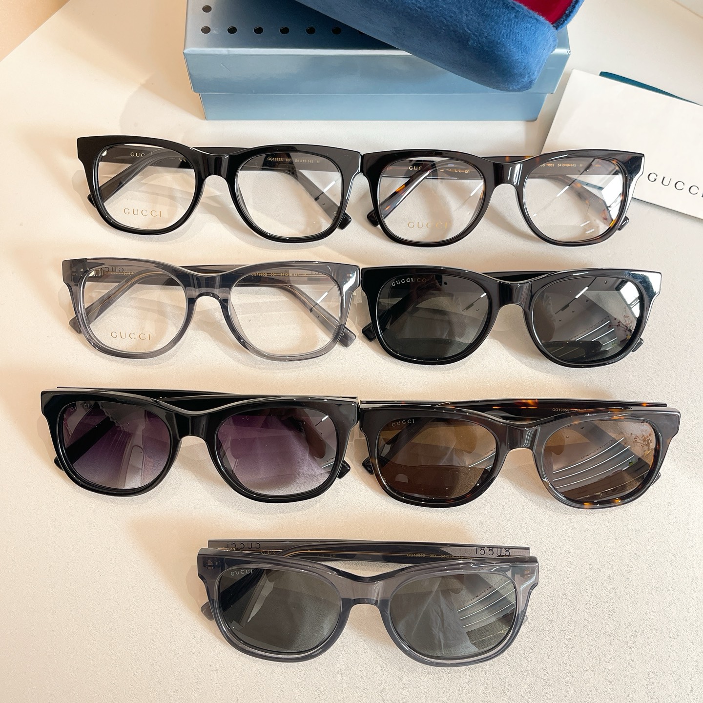 GUCC*🐝🐝🐝MODEL：GG1985S🐝🐝🐝SIZE：54口19-145🐝🐝🐝