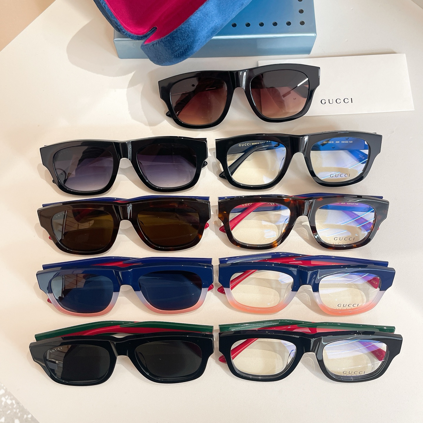 GUCC*🐝🐝🐝MODEL：GG1991S🐝🐝🐝SIZE：53口22-145🐝🐝🐝