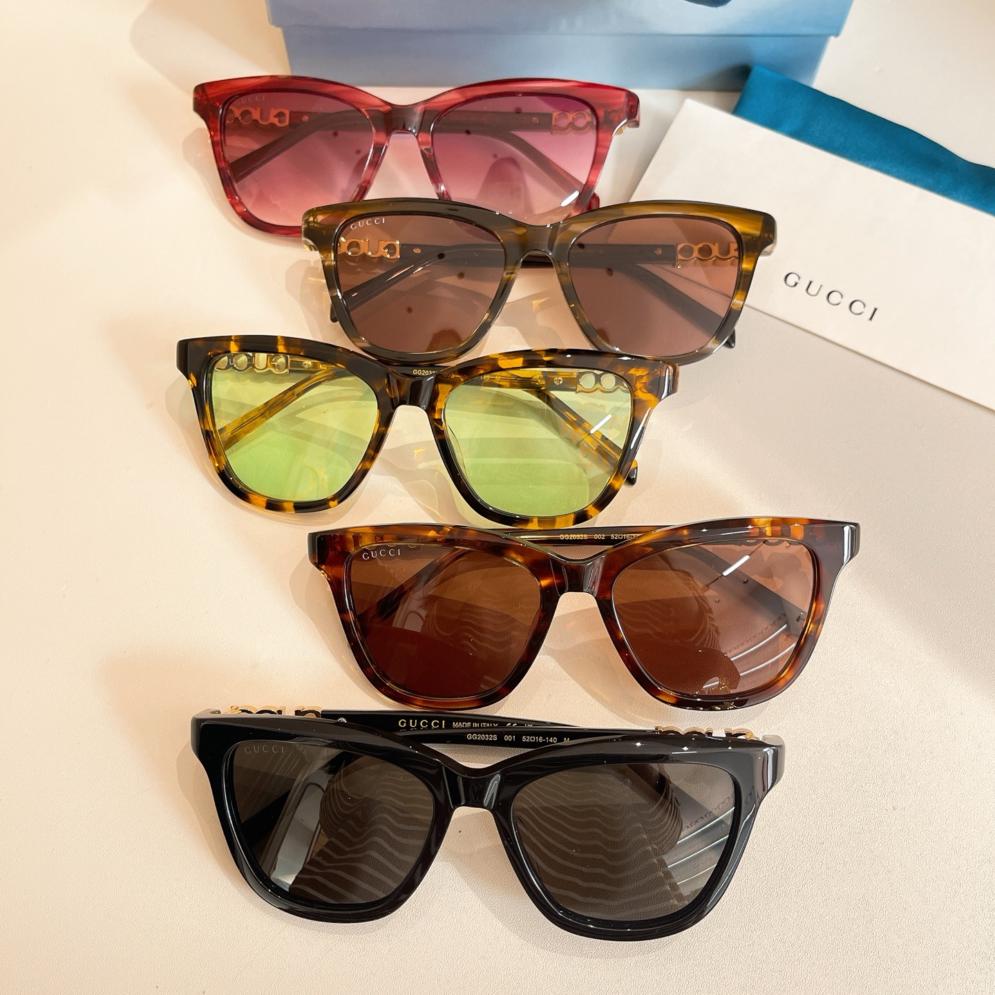 GUCC*🐝🐝🐝MODEL：GG2032S🐝🐝🐝SIZE：52口16-140🐝🐝🐝