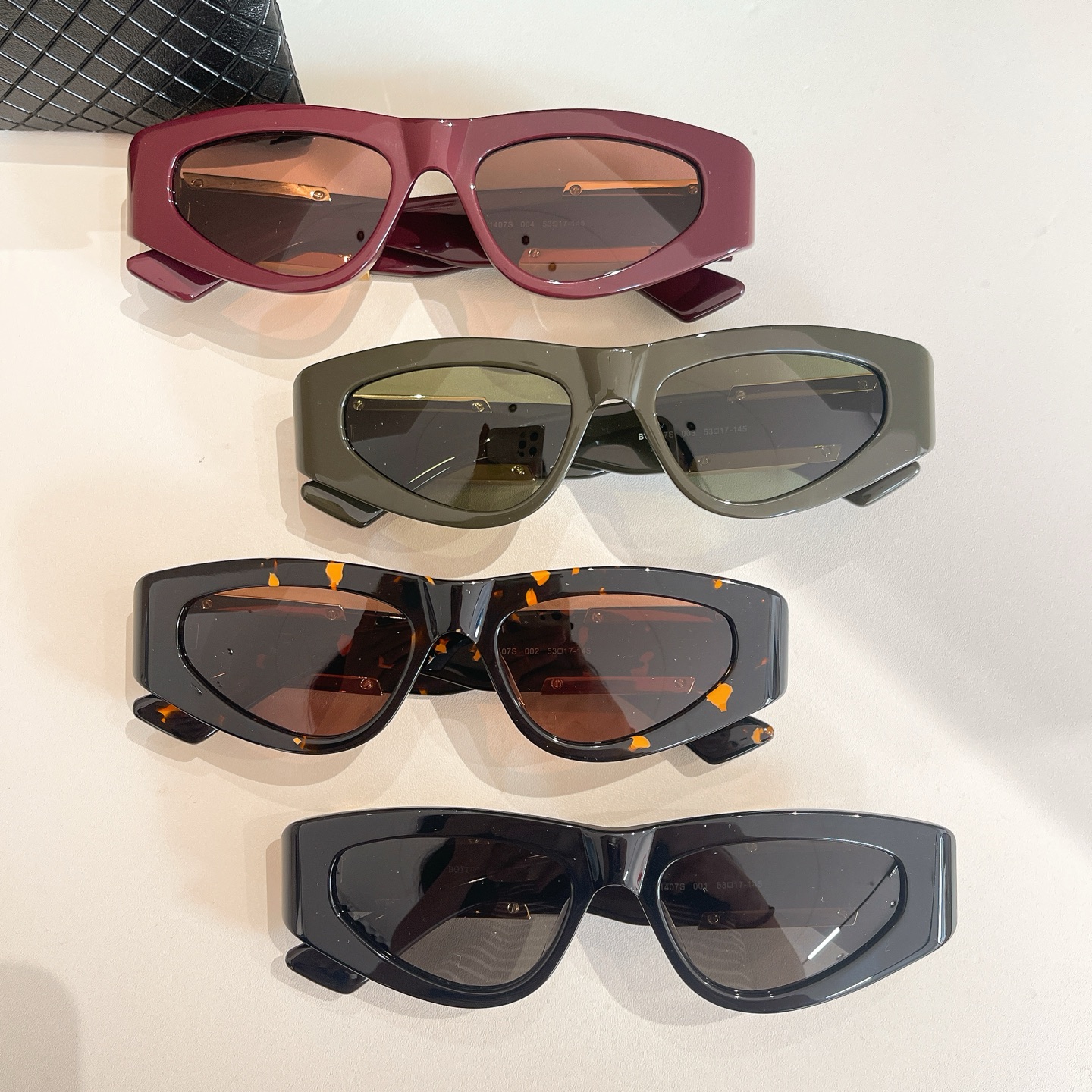 BOTTEGA VENET*🌟🌟🌟MODEL：BV1407S🌟🌟🌟SIZE：53口17-145🌟🌟🌟