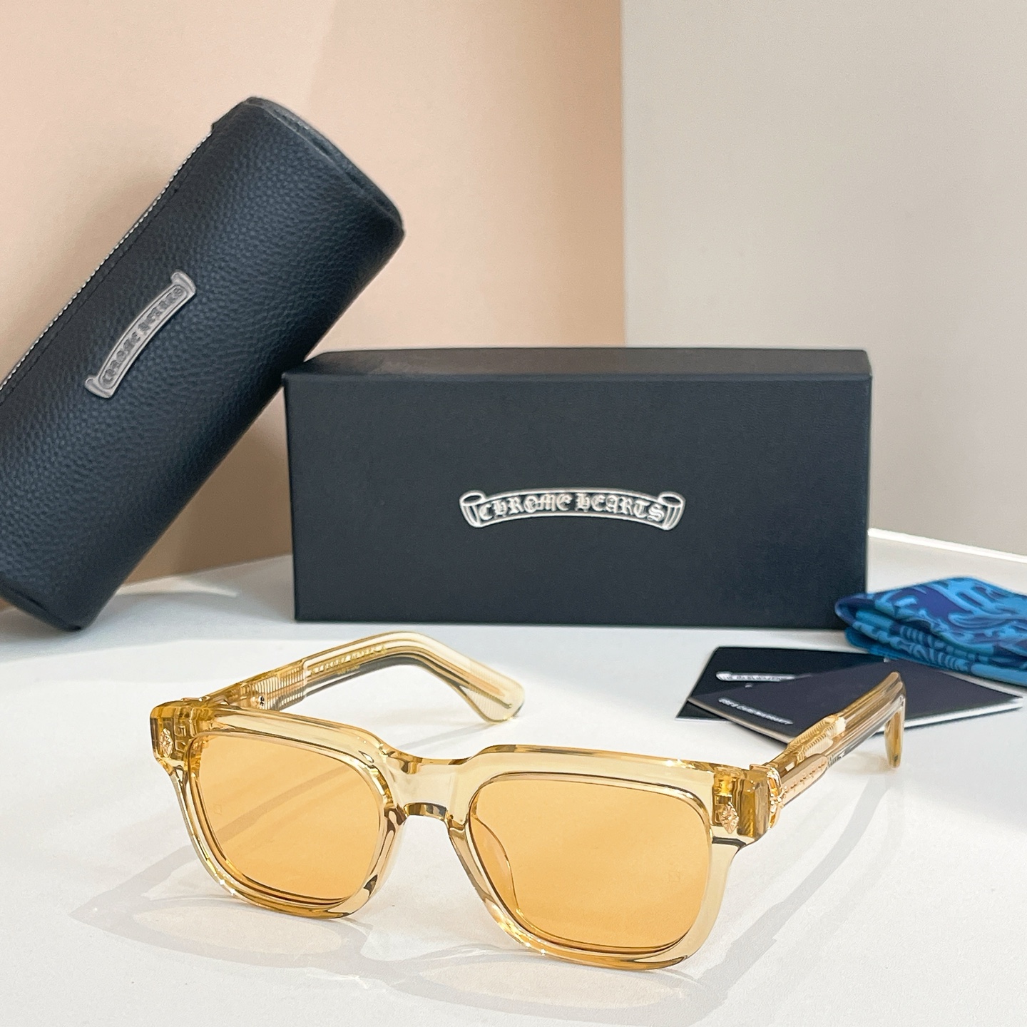 CHROME HEART*⚜️⚜️⚜️MODEL: PEN 15⚜️⚜️⚜️SIZE: 53口20-14