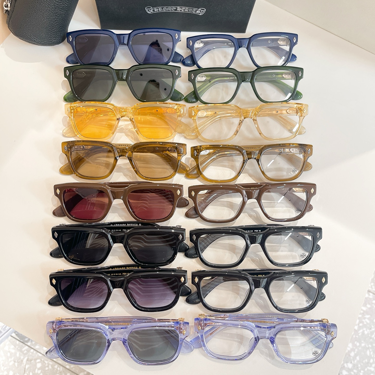 CHROME HEART*⚜️⚜️⚜️MODEL: PEN 15⚜️⚜️⚜️SIZE: 53口20-14