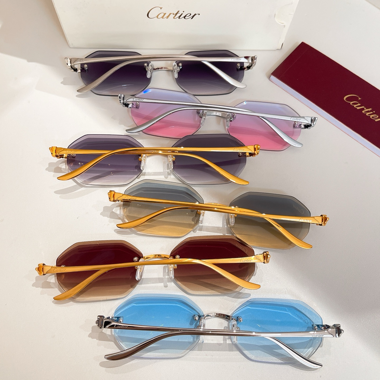 Cartie*✨✨✨MODEL：CT0922S✨✨✨SIZE: 142✨✨✨钛～～18K金～～