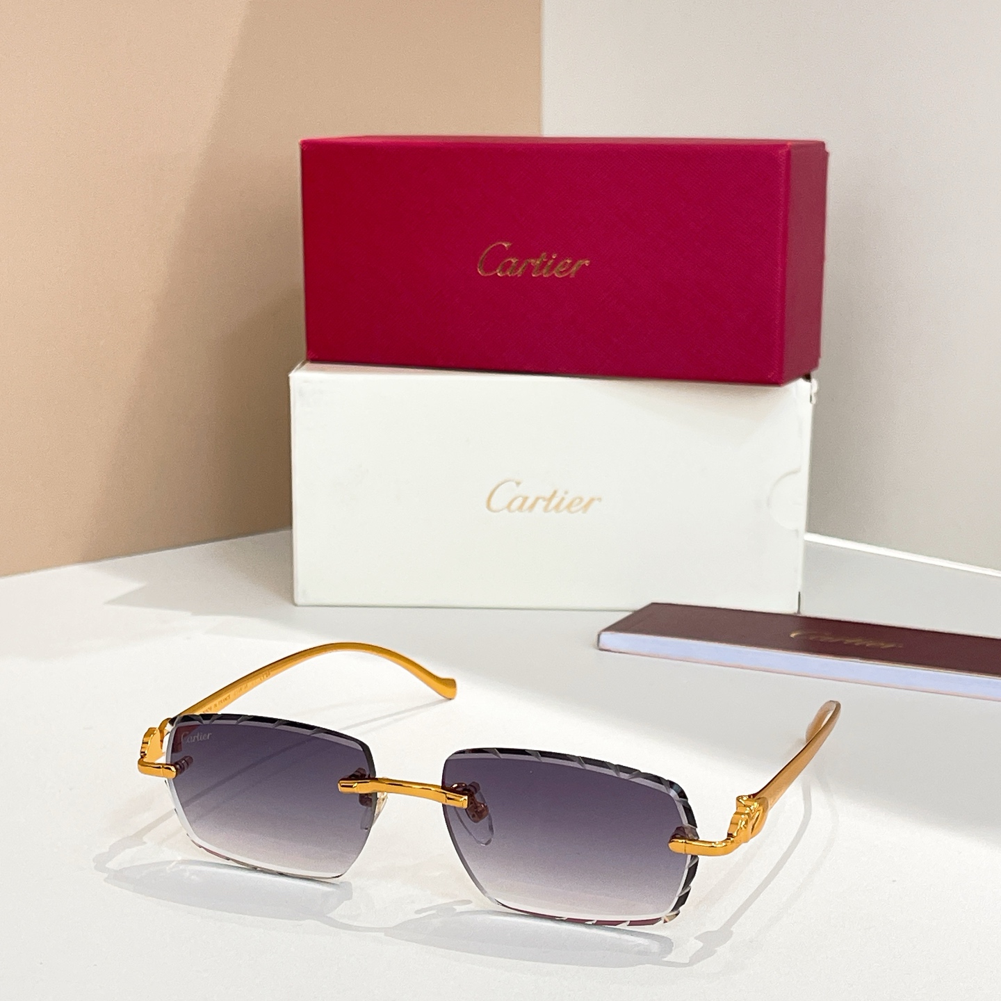 Cartie*✨✨✨MODEL：CT0913S✨✨✨SIZE: 135✨✨✨钛～～18K金～～