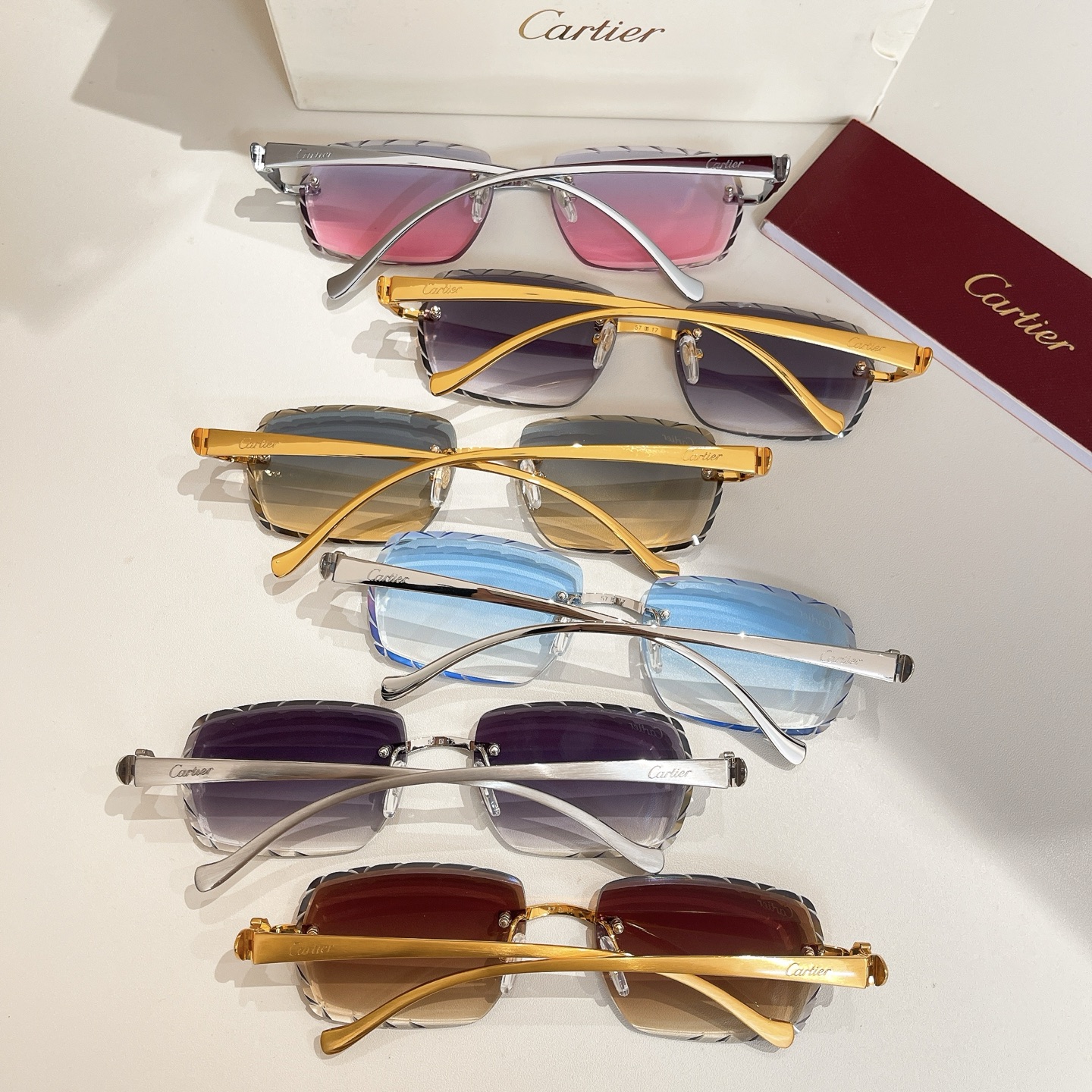 Cartie*✨✨✨MODEL：CT0913S✨✨✨SIZE: 135✨✨✨钛～～18K金～～