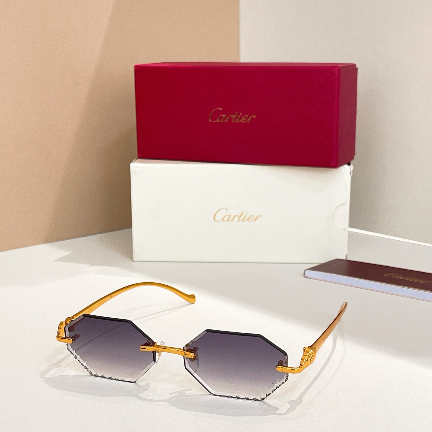 Cartie*✨✨✨MODEL：CT0914S✨✨✨SIZE: 135✨✨✨钛～～18K金～～