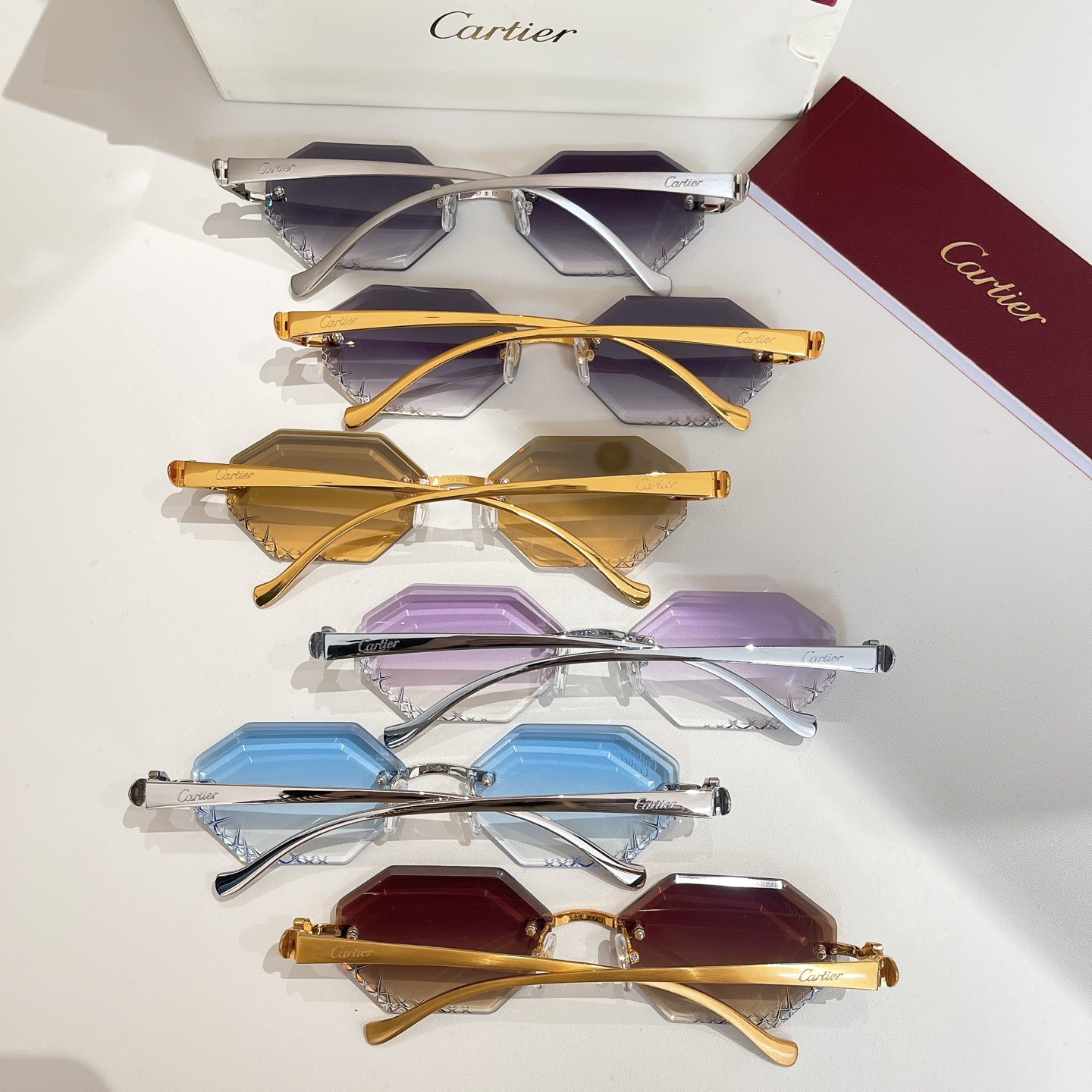 Cartie*✨✨✨MODEL：CT0914S✨✨✨SIZE: 135✨✨✨钛～～18K金～～