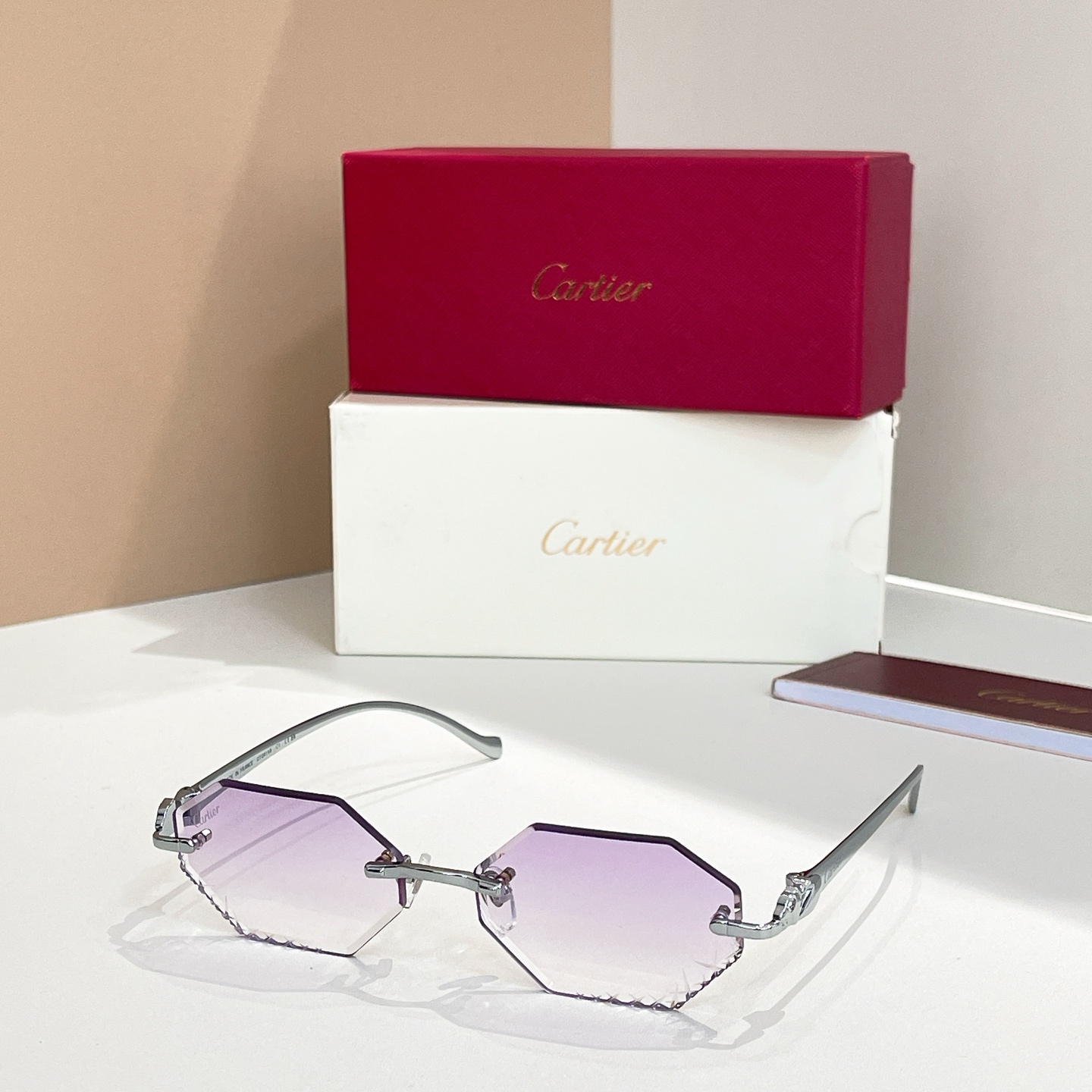 Cartie*✨✨✨MODEL：CT0914S✨✨✨SIZE: 135✨✨✨钛～～18K金～～