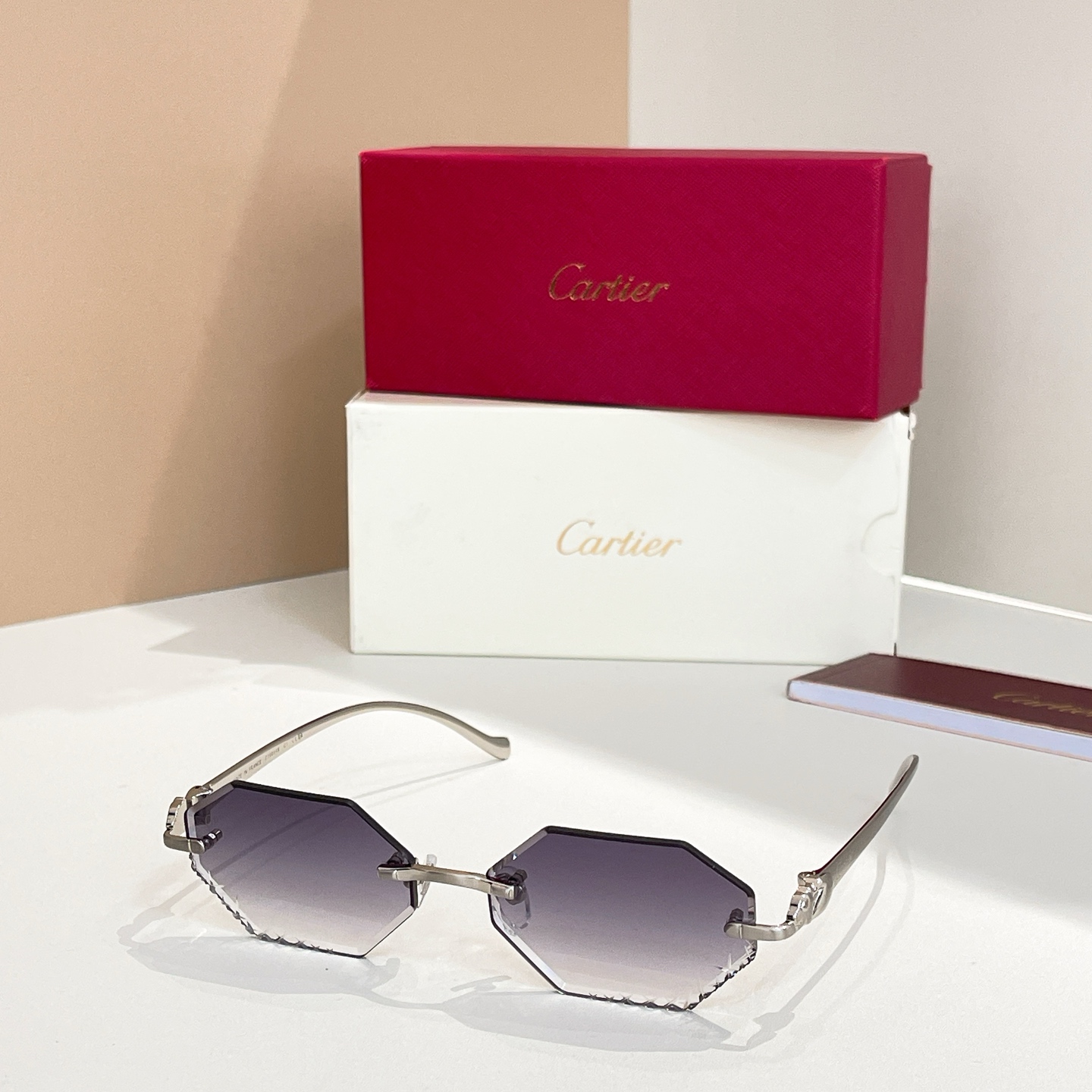 Cartie*✨✨✨MODEL：CT0914S✨✨✨SIZE: 135✨✨✨钛～～18K金～～