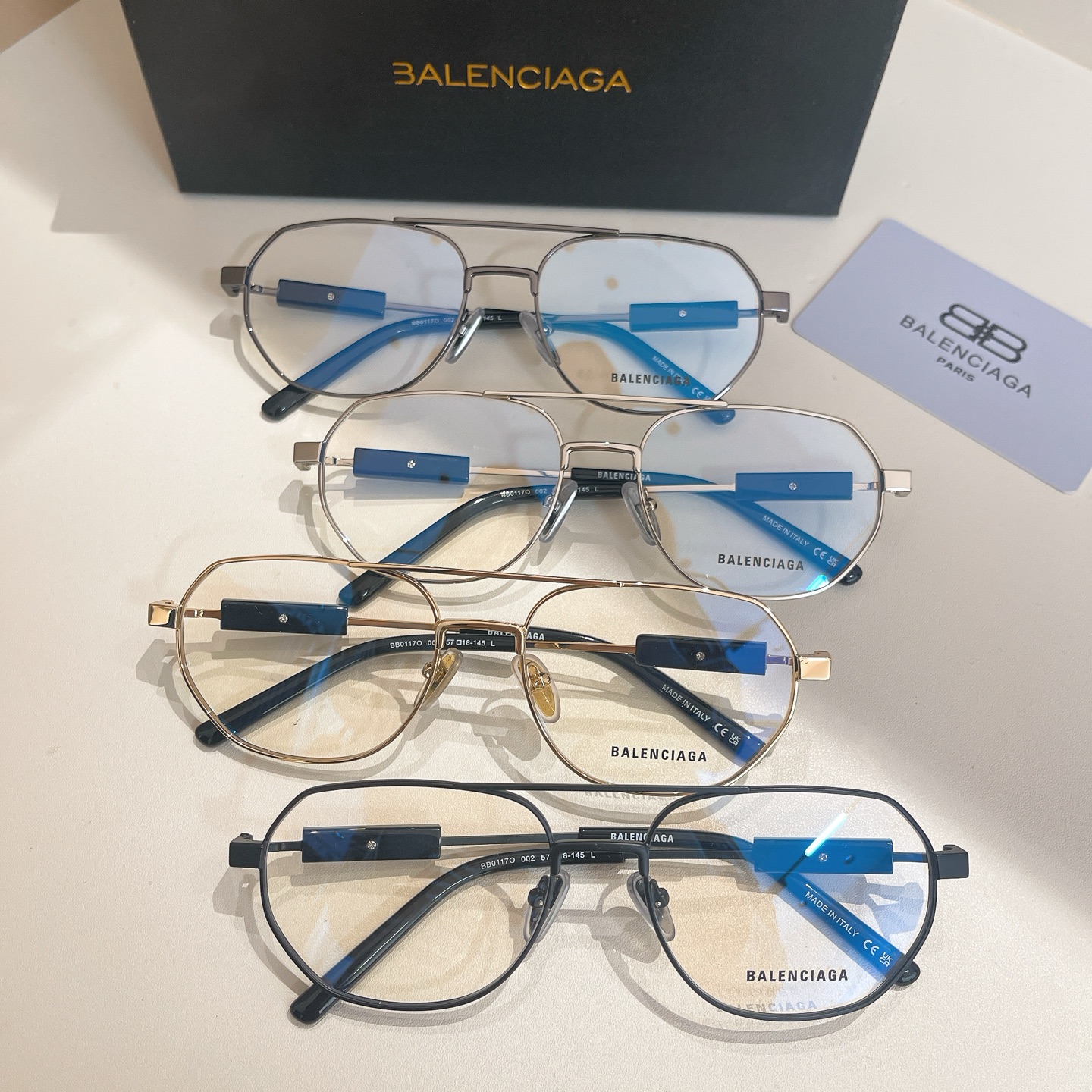 BALENCIAG*巴黎*世家⚜️⚜️⚜️MODEL：BB0117O⚜️⚜️⚜️SIZE：57口18-1