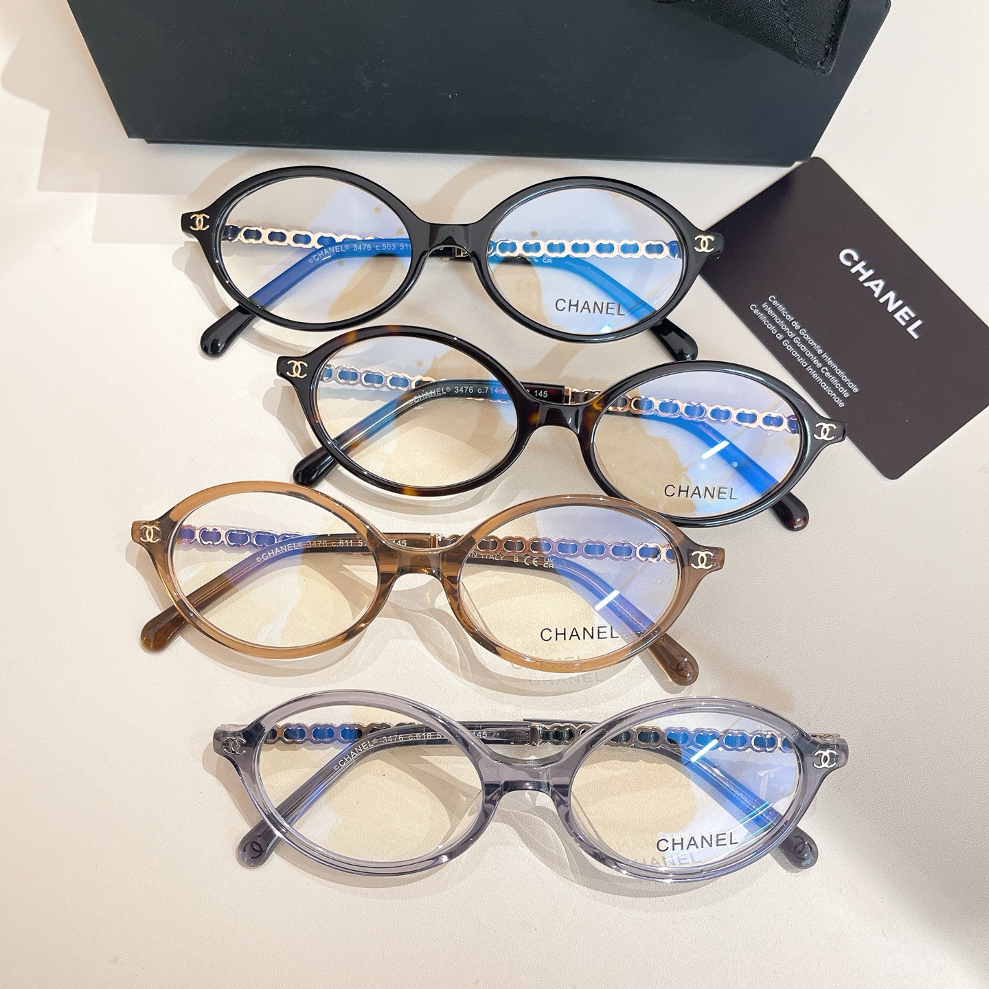 CHANE*🌸🌸🌸MODEL：3476🌸🌸🌸SIZE：51口18-145🌸🌸🌸