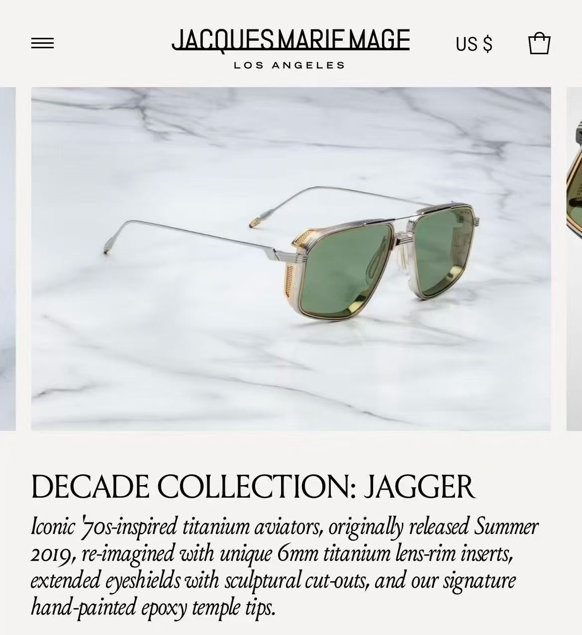 JACQUES MARIE MAG🌟🌟🌟 MODEL:JMMJG16H🌟🌟🌟SIZE: 56口16🌟🌟🌟