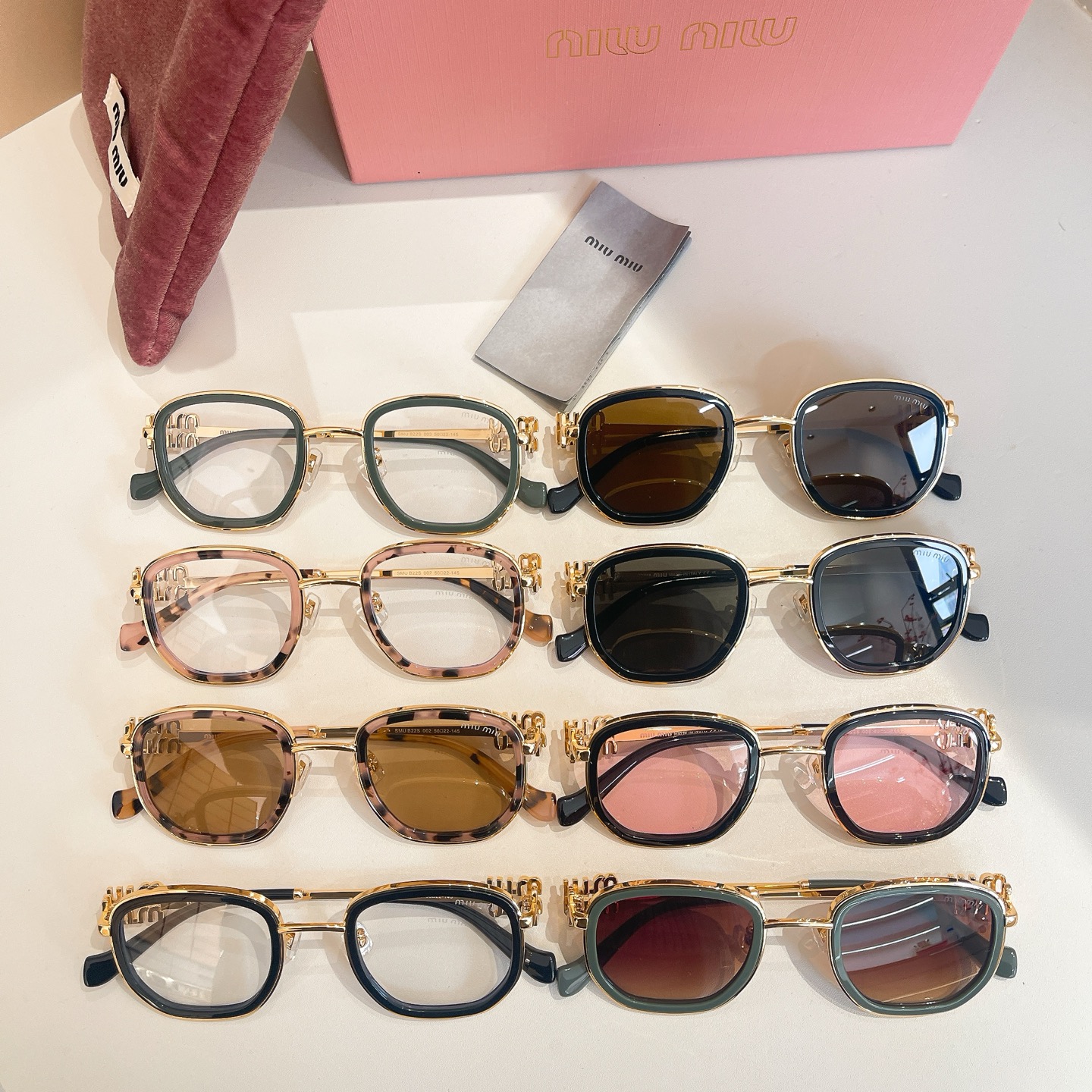 MIU MI*🎀🎀🎀MODEL:SMU B22S🎀🎀🎀SIZE：50口22-145🎀🎀🎀