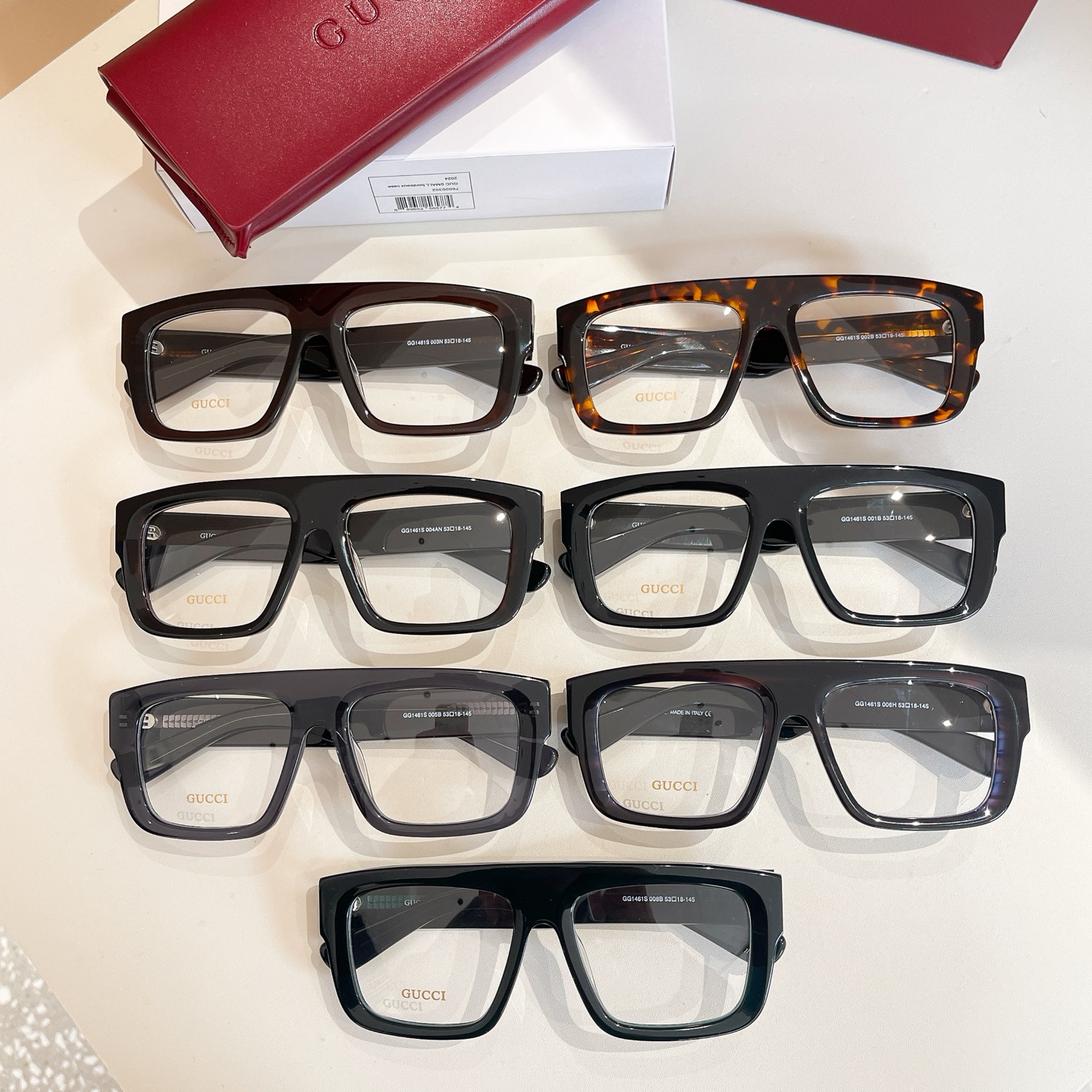 GUCC*🐝🐝🐝MODEL：GG1461S🐝🐝🐝SIZE：53口18-145🐝🐝🐝