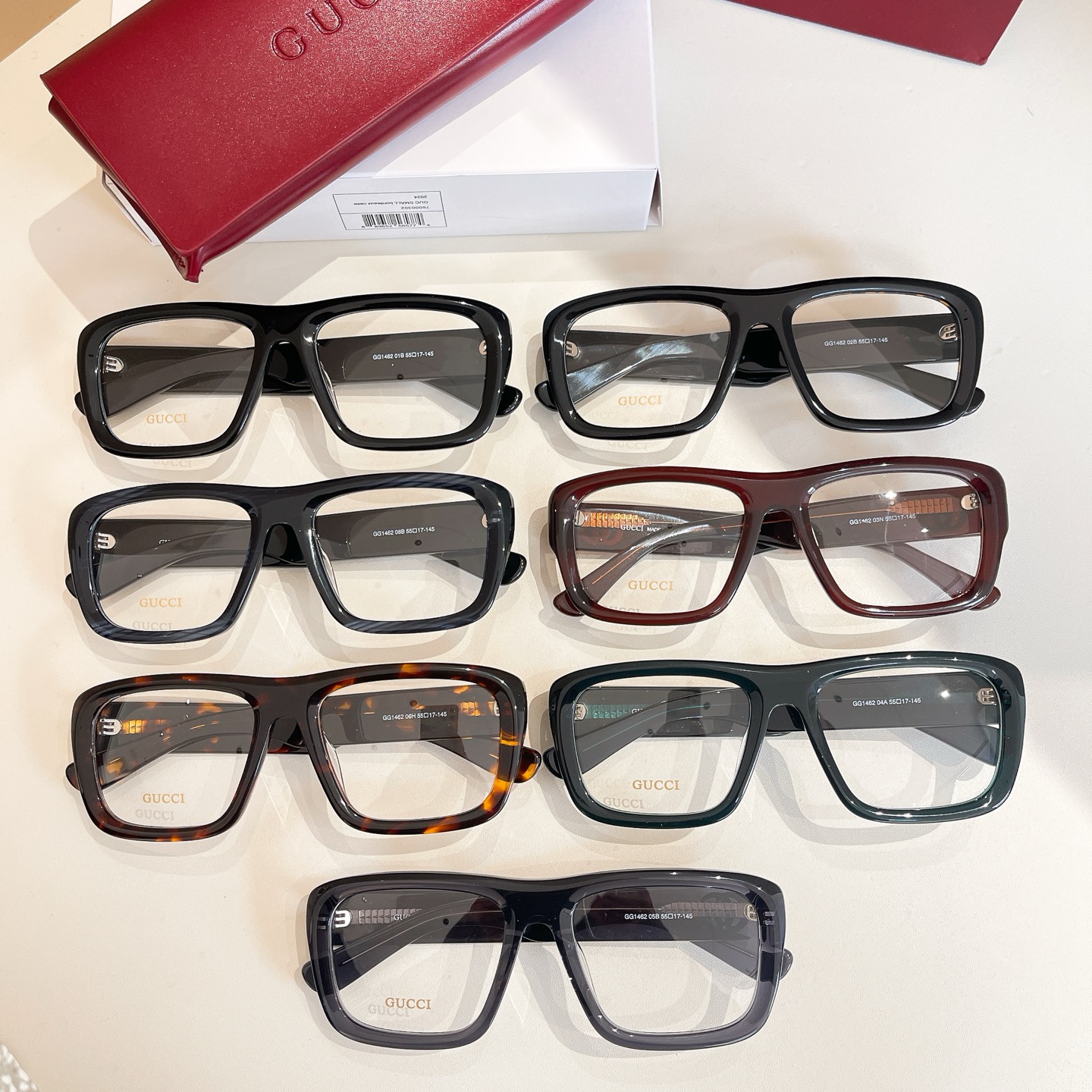 GUCC*🐝🐝🐝MODEL：GG1462🐝🐝🐝SIZE：55口17-145🐝🐝🐝