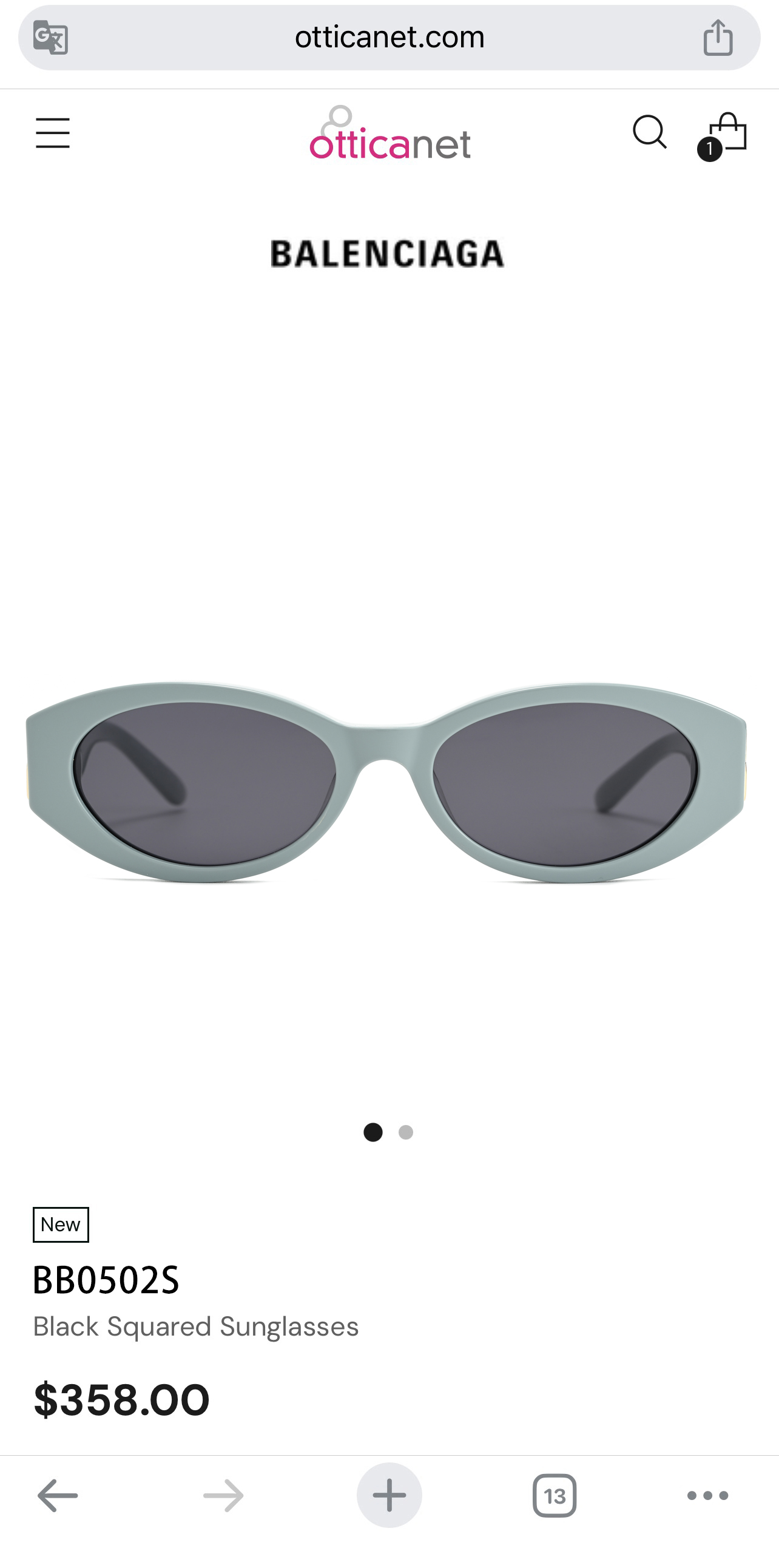 BALENCIAG*巴黎*世家⚜️⚜️⚜️MODEL：BB0502S⚜️⚜️⚜️SIZE：56口18-1