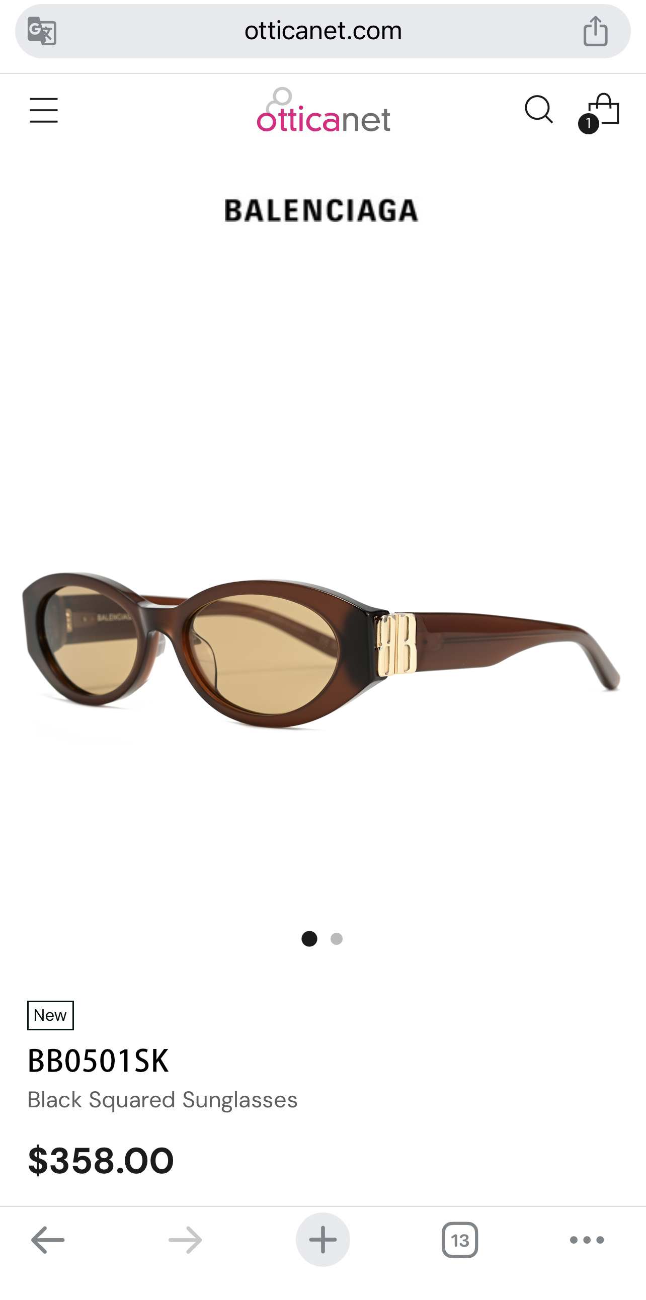 BALENCIAG*巴黎*世家⚜️⚜️⚜️MODEL：BB0502S⚜️⚜️⚜️SIZE：56口18-1