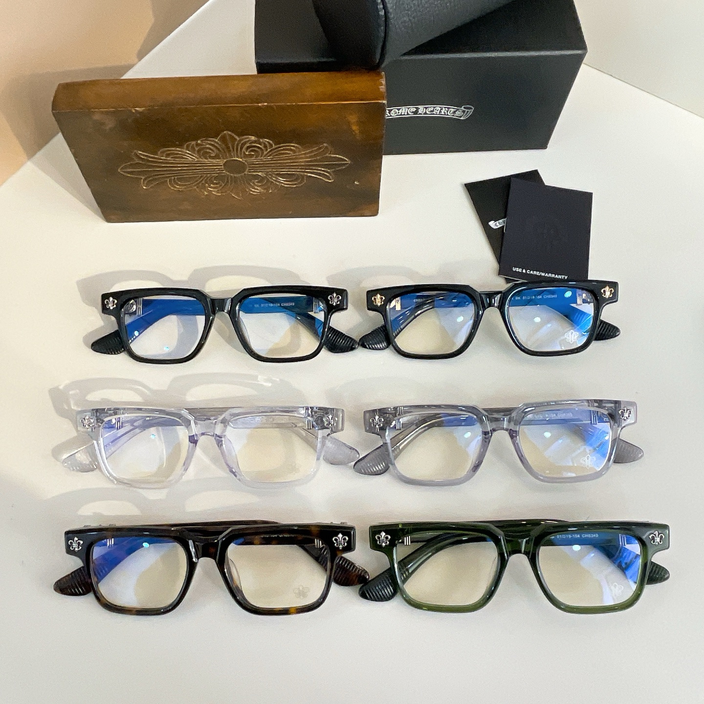 CHROME HEART*⚜️⚜️⚜️MODEL: CH8349⚜️⚜️⚜️SIZE: 51口19-15