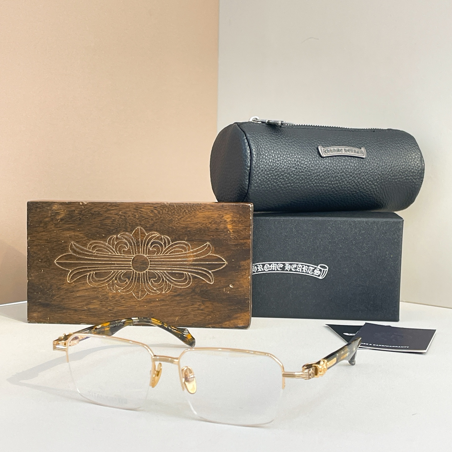 CHROME HEART*⚜️⚜️⚜️MODEL: CH8347⚜️⚜️⚜️SIZE: 55口15-15