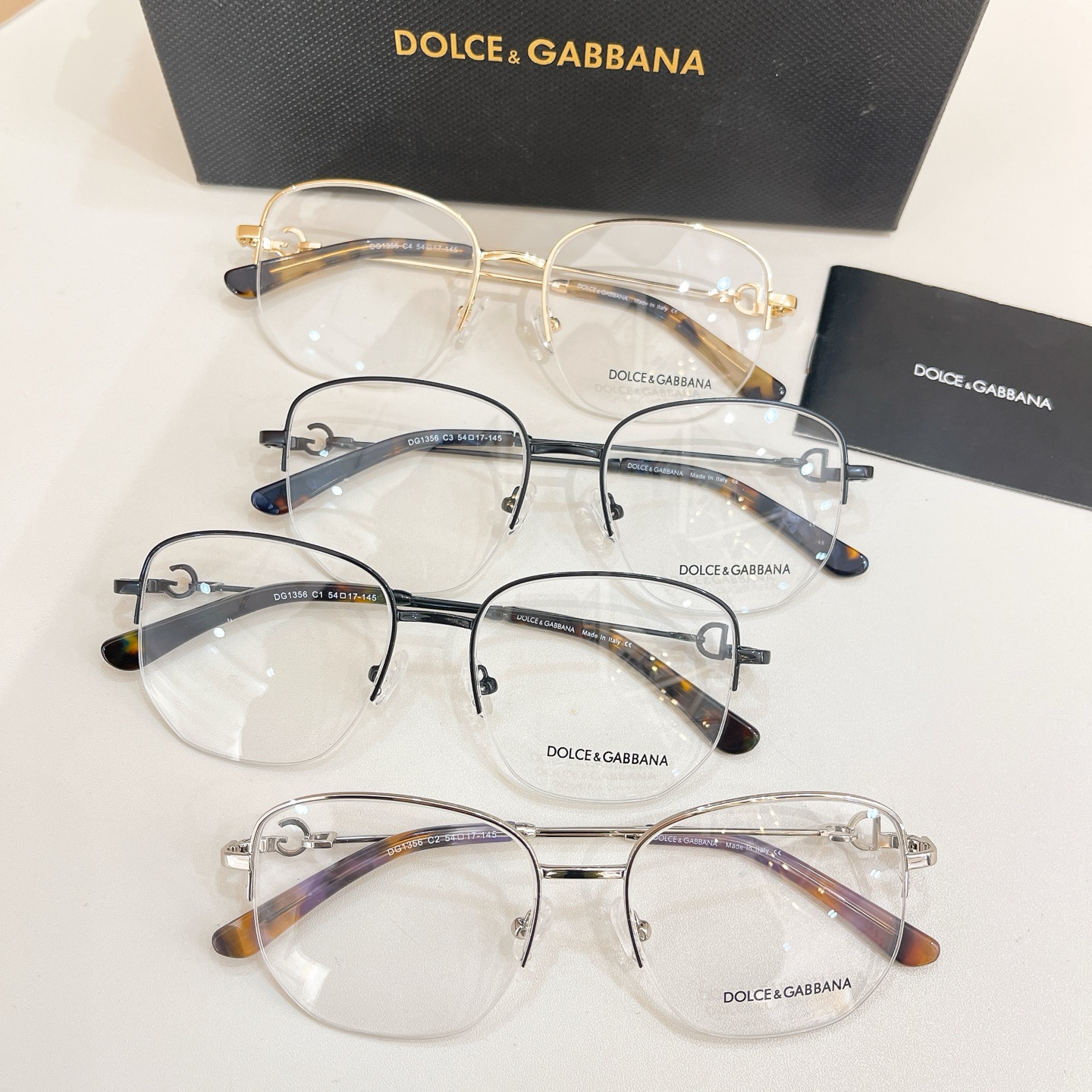 DOLCE & GABBAN*🌟🌟🌟MODEL：DG1356🌟🌟🌟SIZE：54口17-145🌟🌟🌟