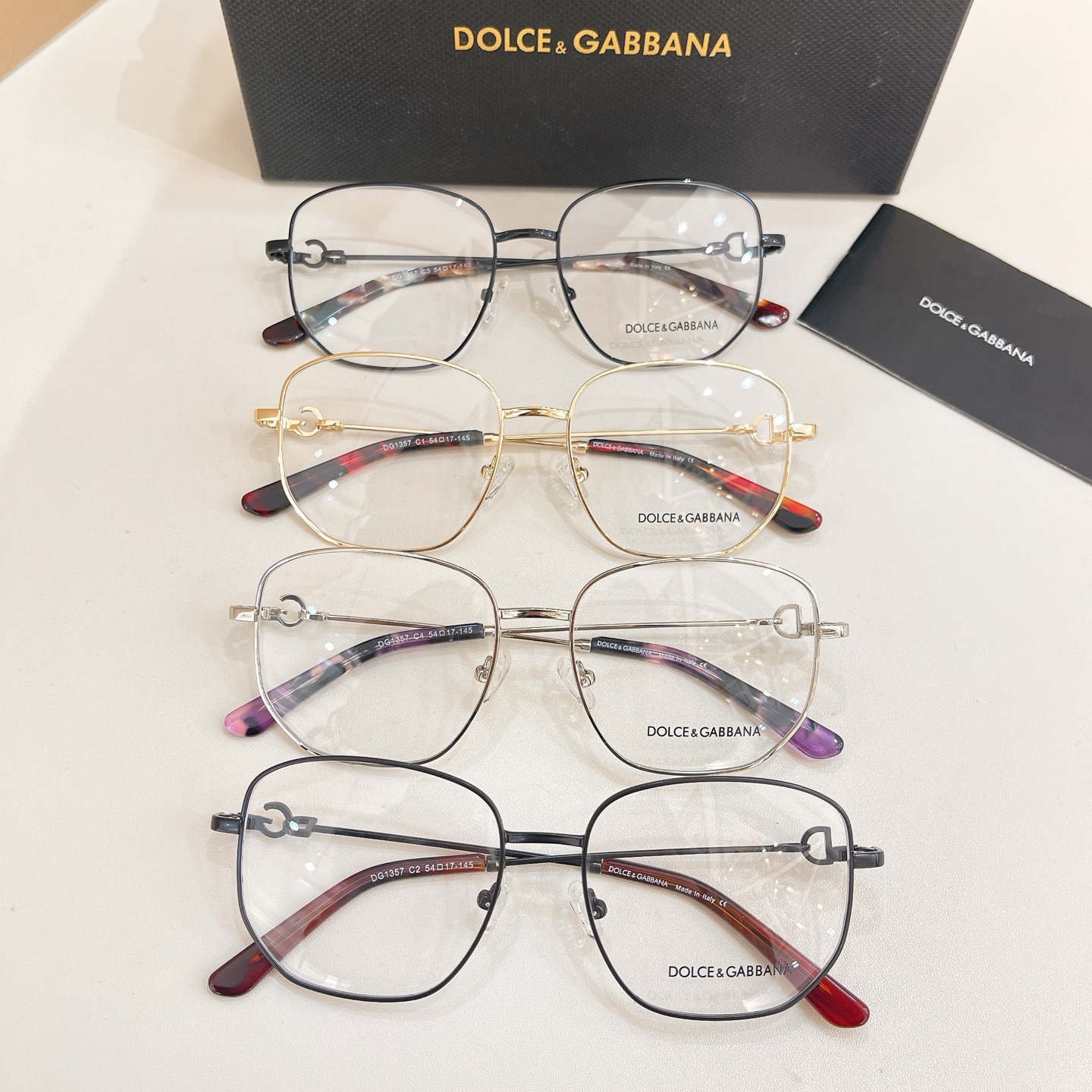 DOLCE & GABBAN*🌟🌟🌟MODEL：DG1357🌟🌟🌟SIZE：54口17-145🌟🌟🌟