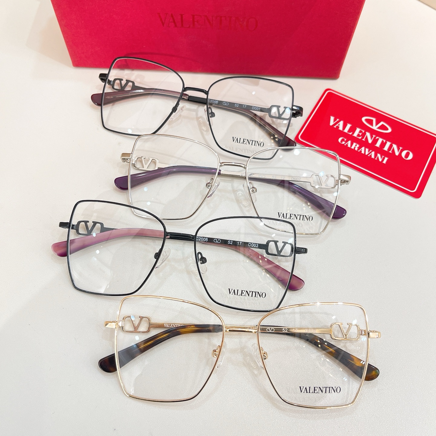 VALENTINO✨✨✨MODEL：JC2008✨✨✨SIZE：52口17✨ ✨