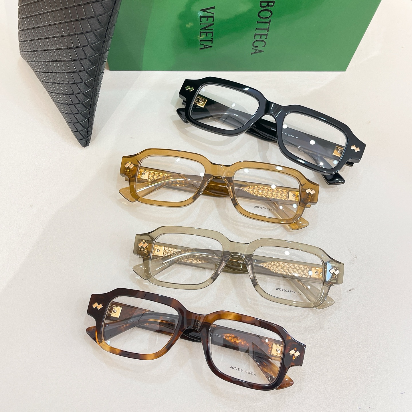 BOTTEGA VENET*🌟🌟🌟MODEL：BV1442S 🌟🌟🌟SIZE：51口20-145🌟🌟🌟