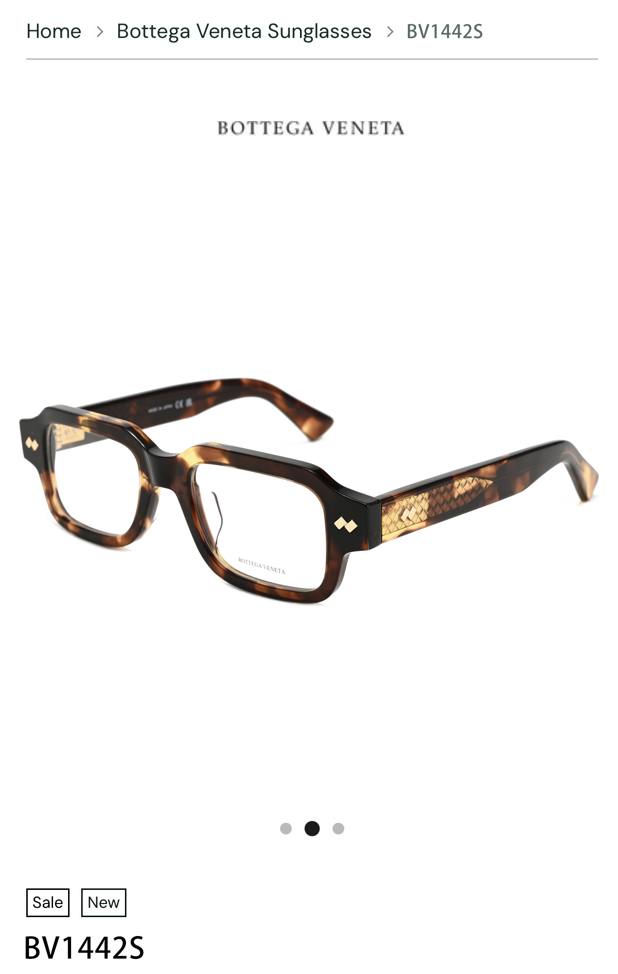 BOTTEGA VENET*🌟🌟🌟MODEL：BV1442S 🌟🌟🌟SIZE：51口20-145🌟🌟🌟