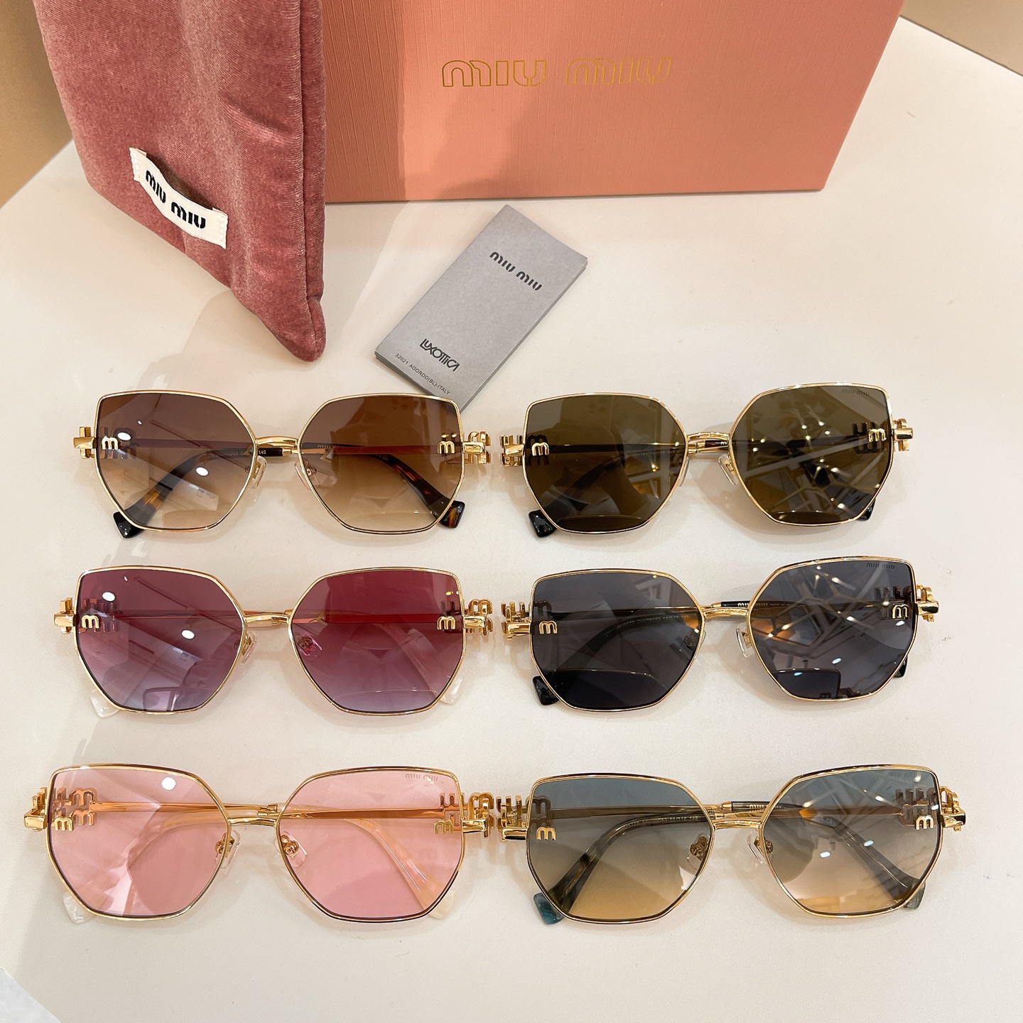 MIU MI*🎀🎀🎀MODEL: MU 57ZS 🎀🎀🎀SIZE：58口18-145🎀🎀🎀