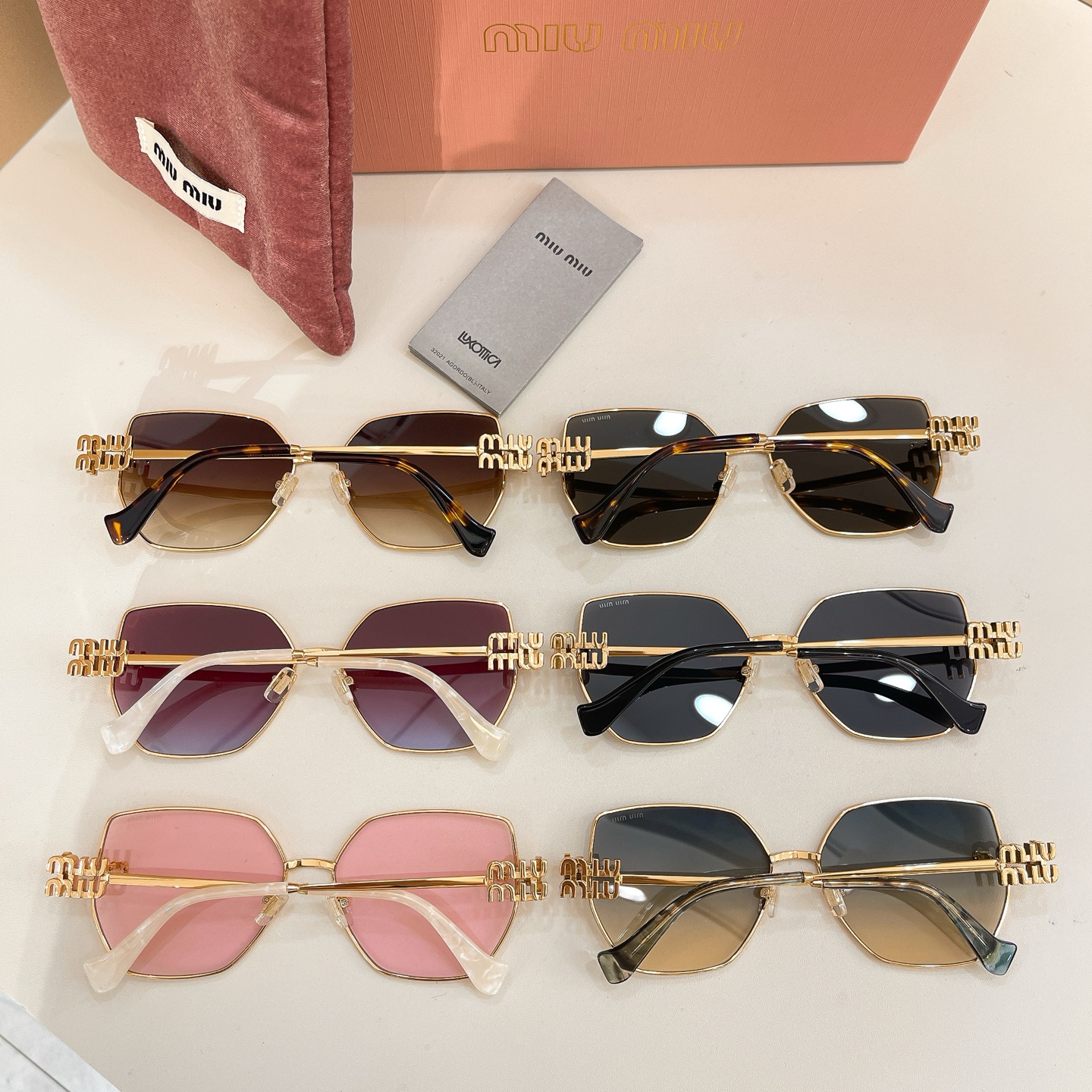 MIU MI*🎀🎀🎀MODEL: MU 57ZS 🎀🎀🎀SIZE：58口18-145🎀🎀🎀