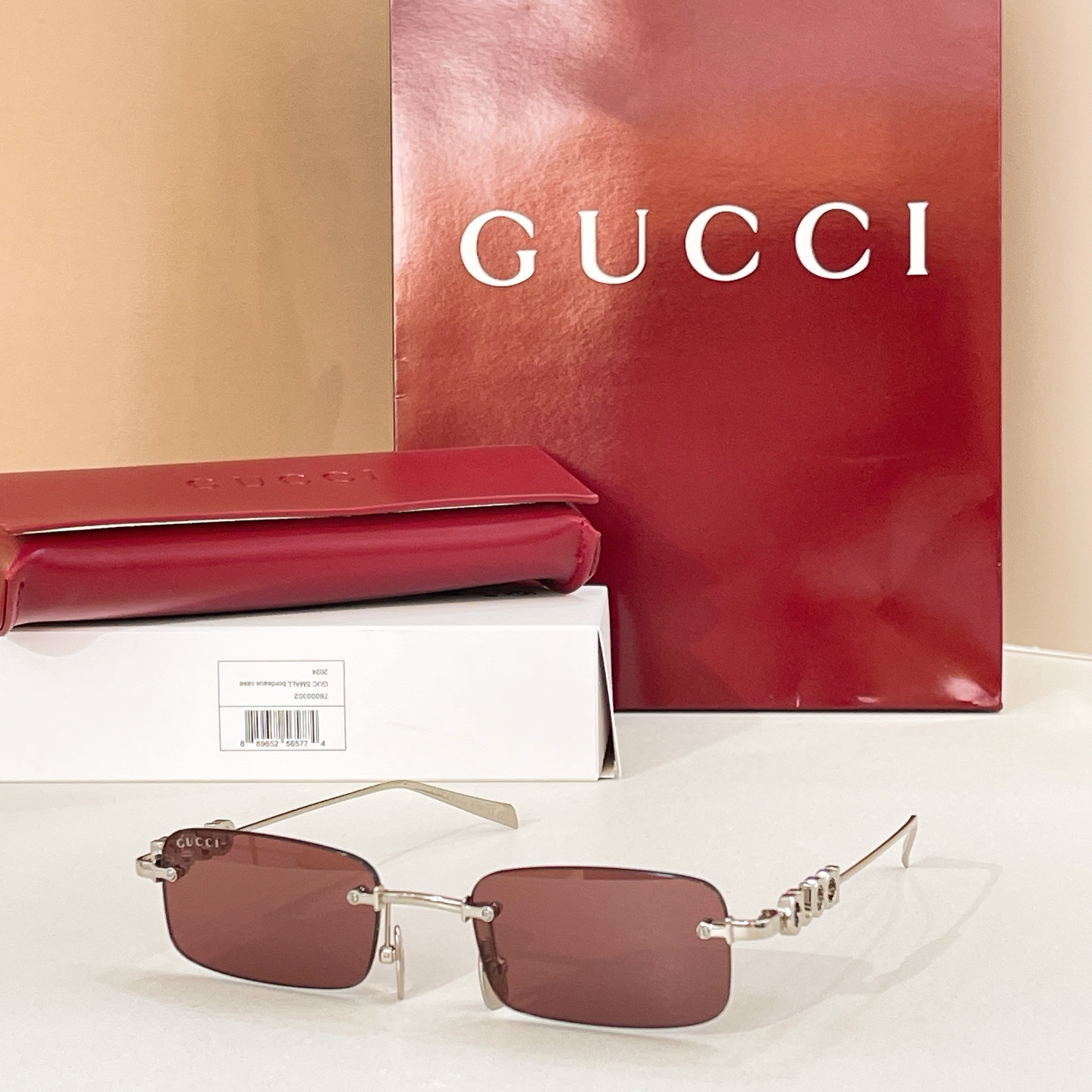 GUCC*🐝🐝🐝MODEL：GG1808S 🐝🐝🐝SIZE：52口20-145🐝🐝🐝