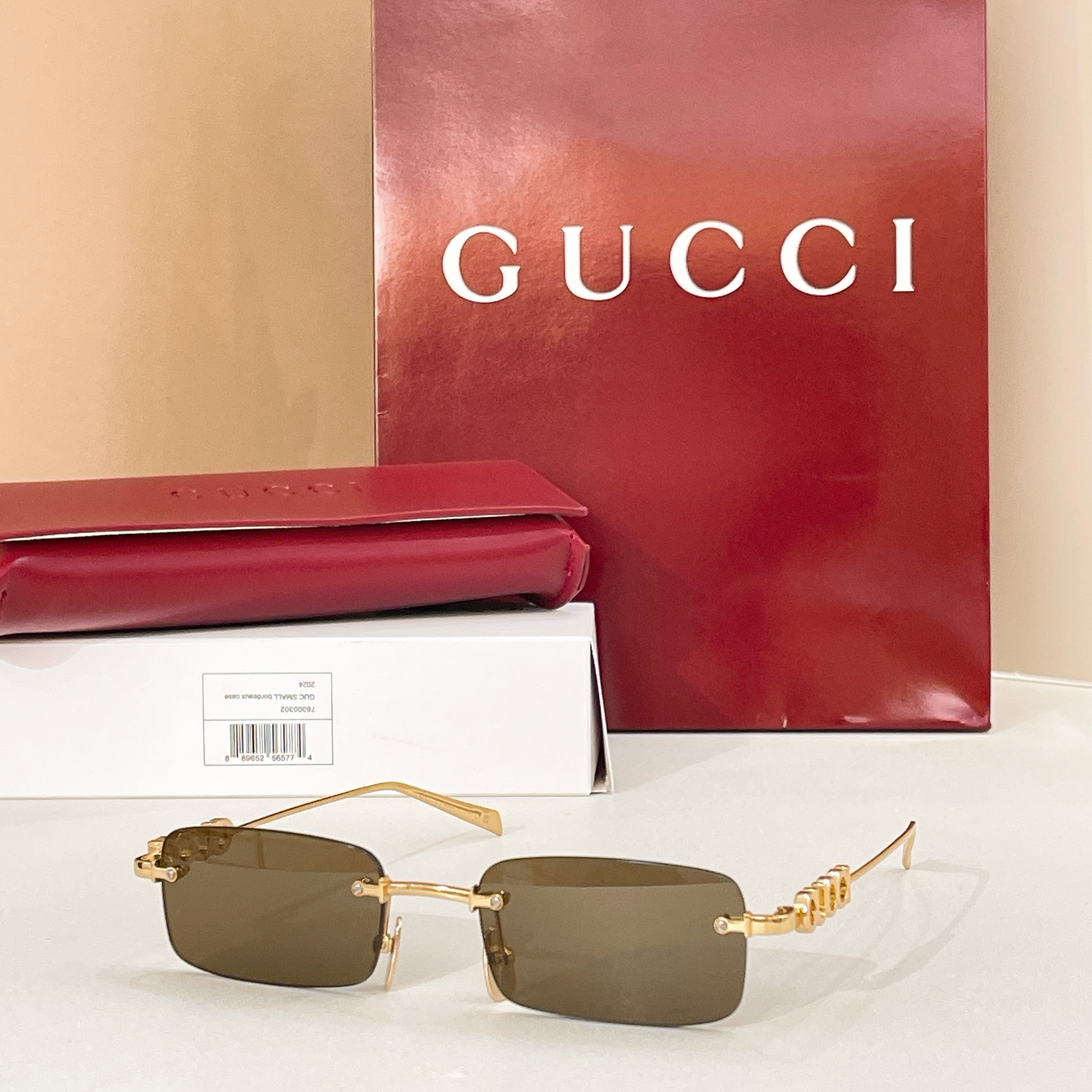 GUCC*🐝🐝🐝MODEL：GG1808S 🐝🐝🐝SIZE：52口20-145🐝🐝🐝